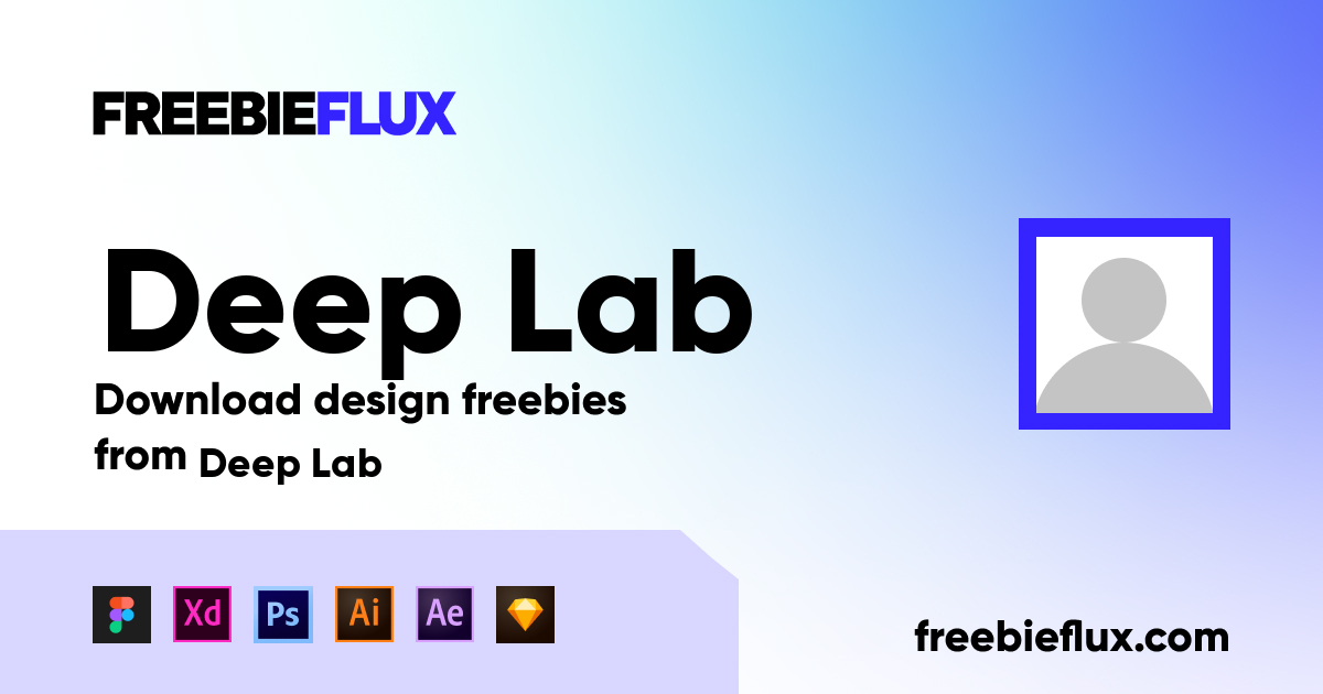 0 freebies for Figma, Adobe XD and Sketch by Deep Lab