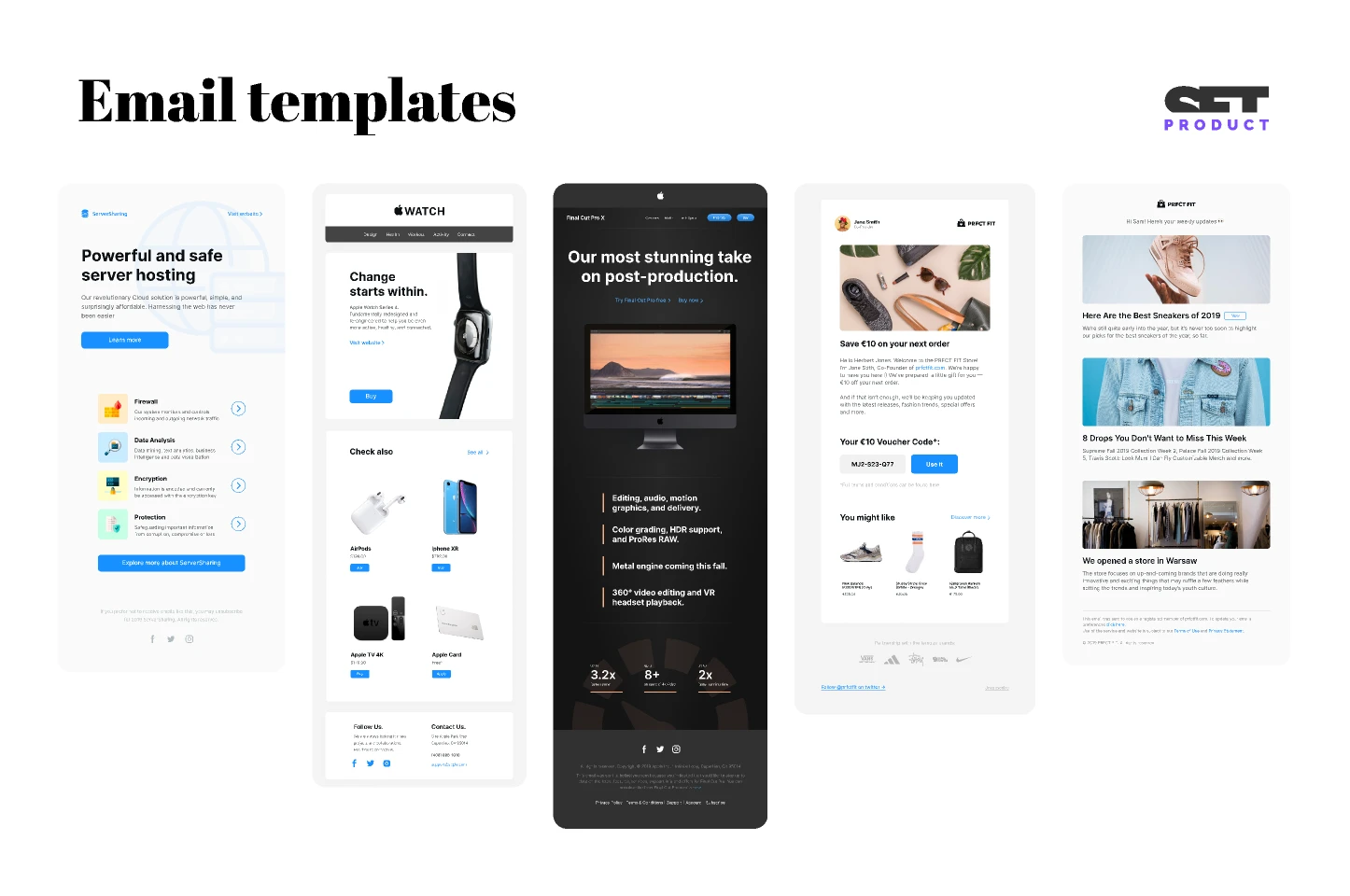  Email Templates for Figma and Adobe XD