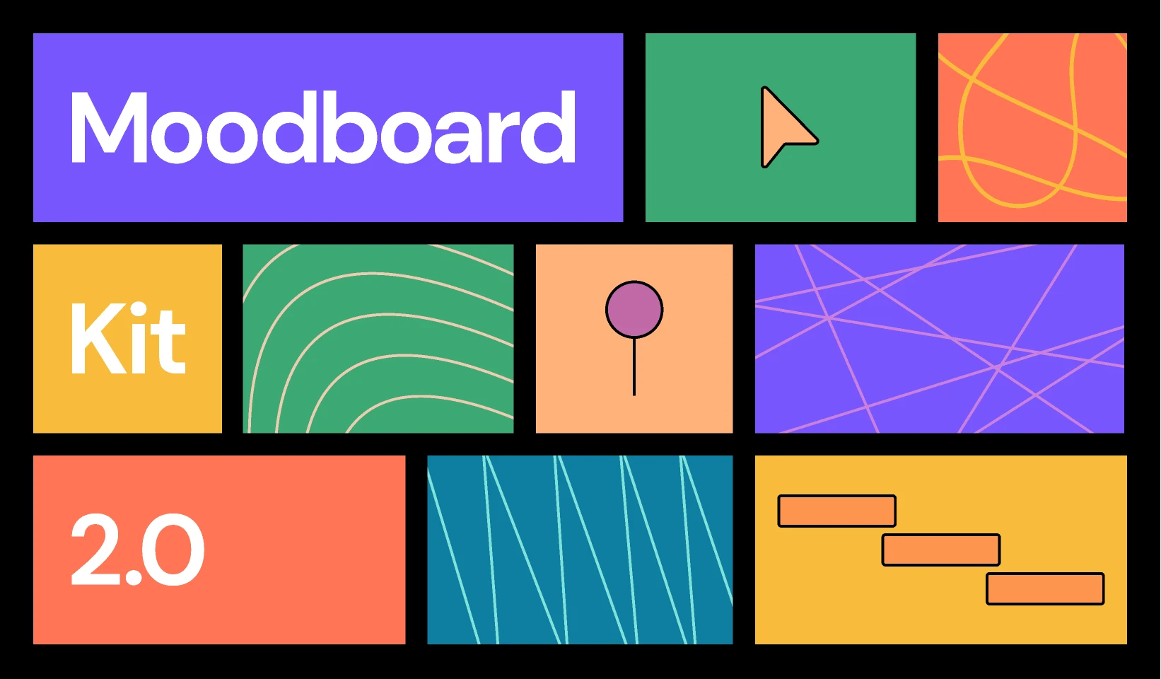  Moodboard Kit 2.0 for Figma and Adobe XD