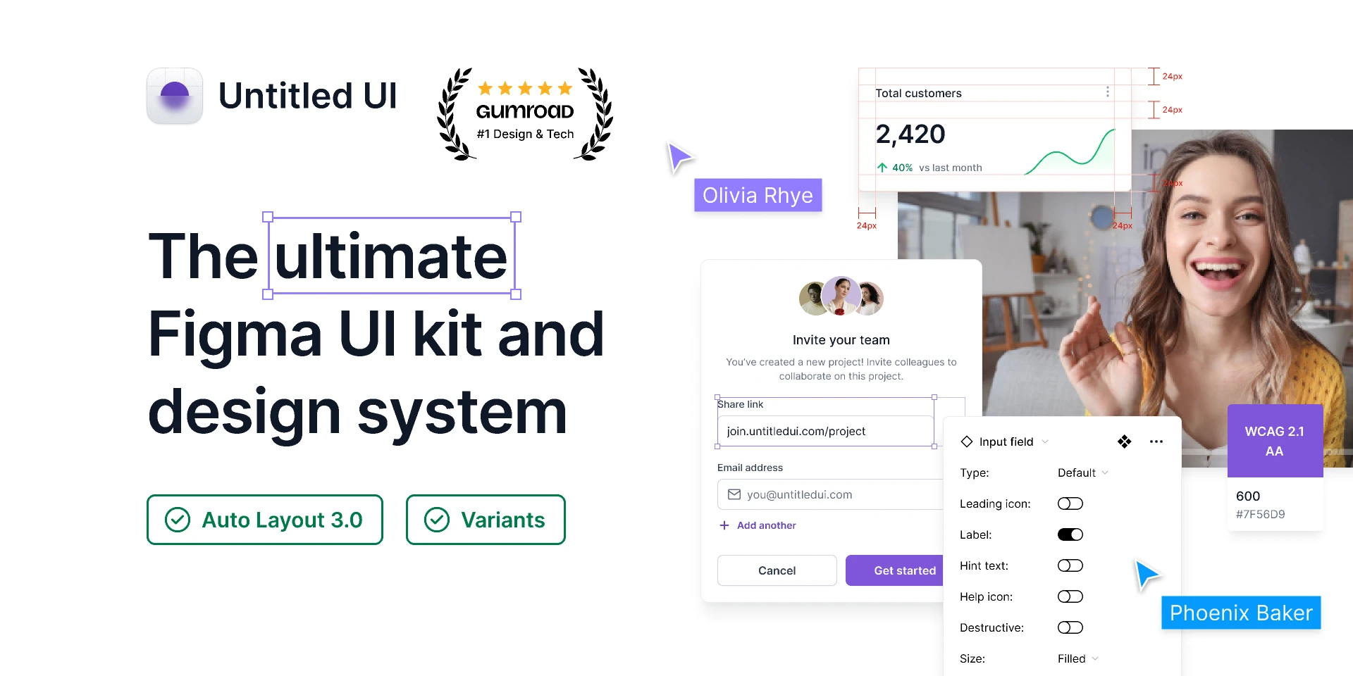 Untitled UI  FREE Figma UI kit and design system for Figma and Adobe XD