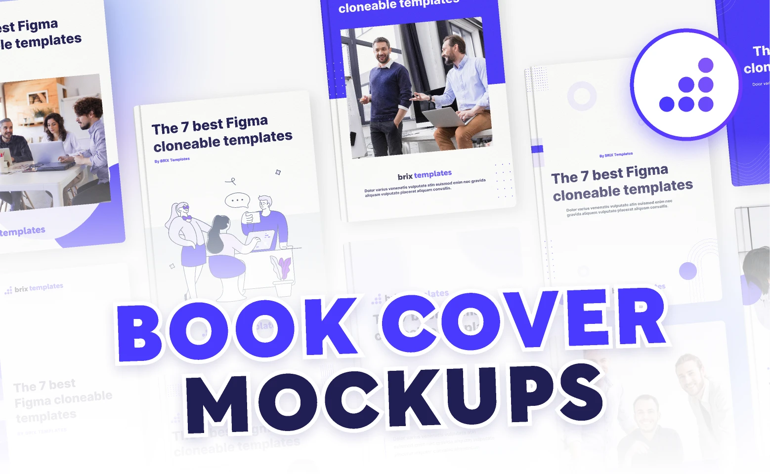 10+ Book Cover Mockups | BRIX Templates for Figma and Adobe XD