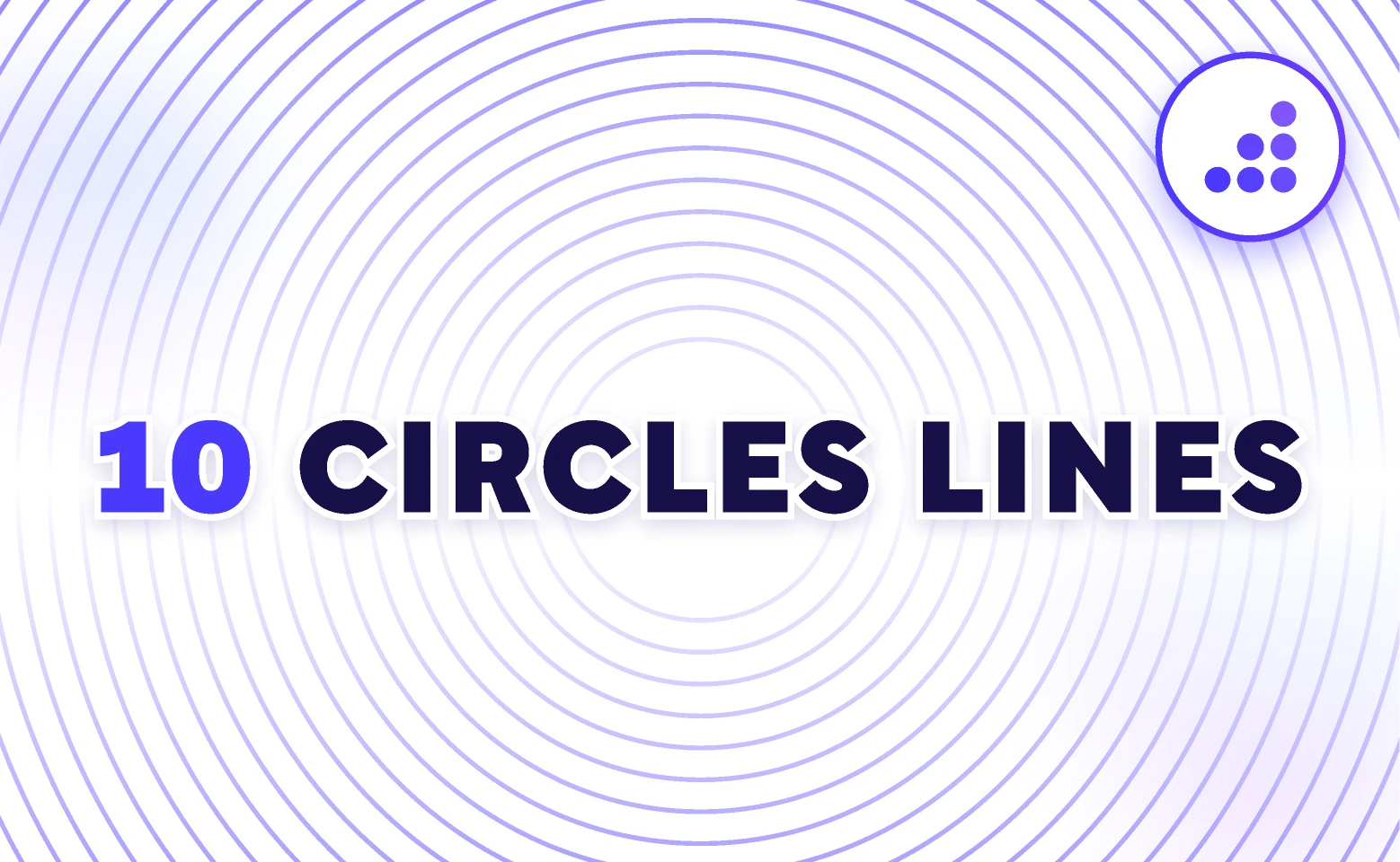 10 Circle Lines | BRIX Templates for Figma and Adobe XD