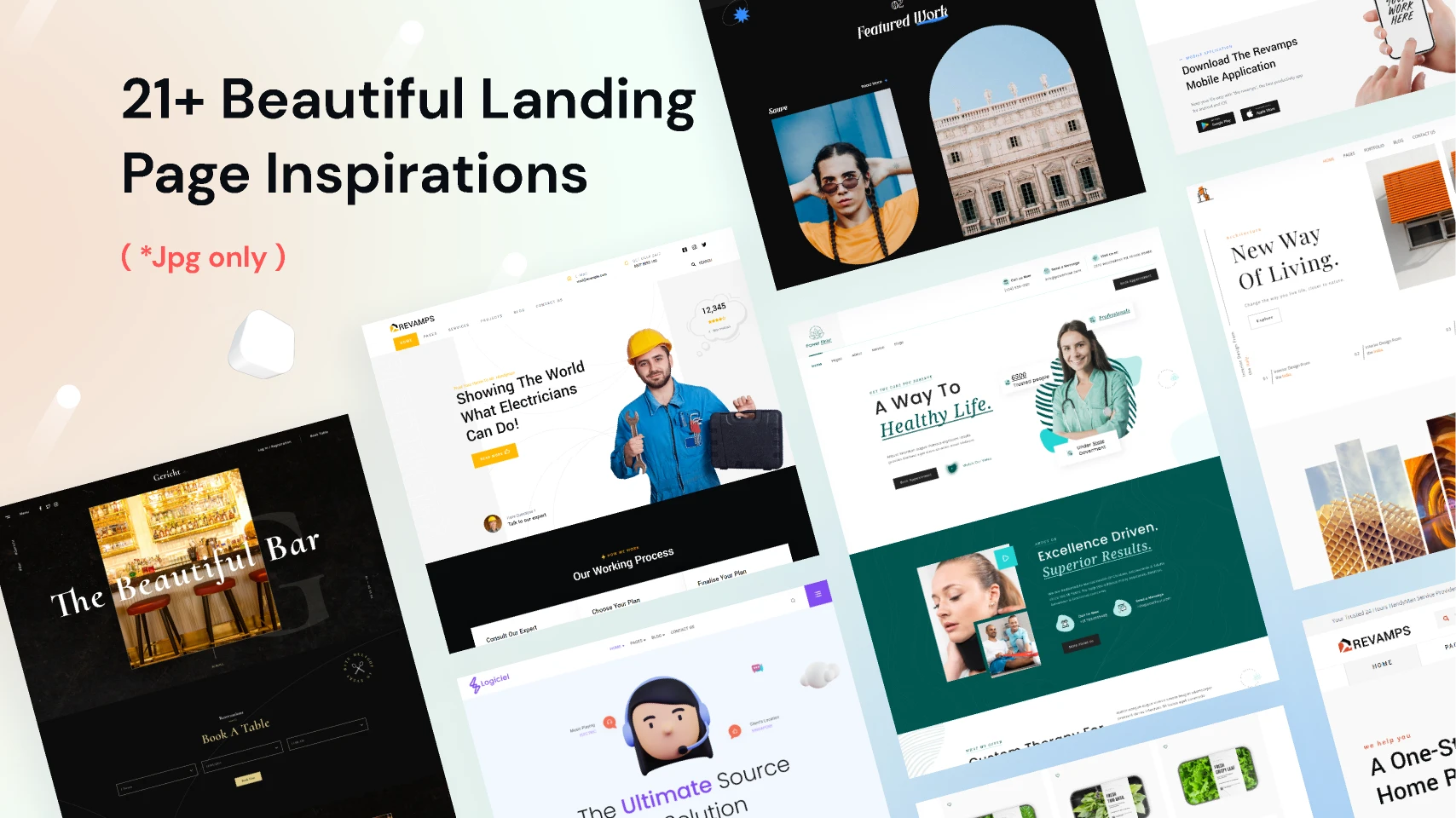 21+ Premium Landing Pages for Figma and Adobe XD