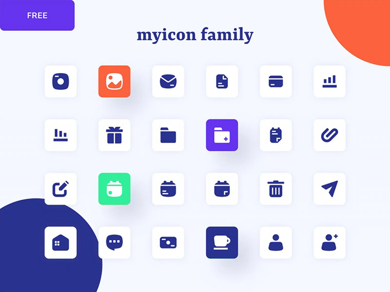 24 Free Figma Icons  - Free Figma Template