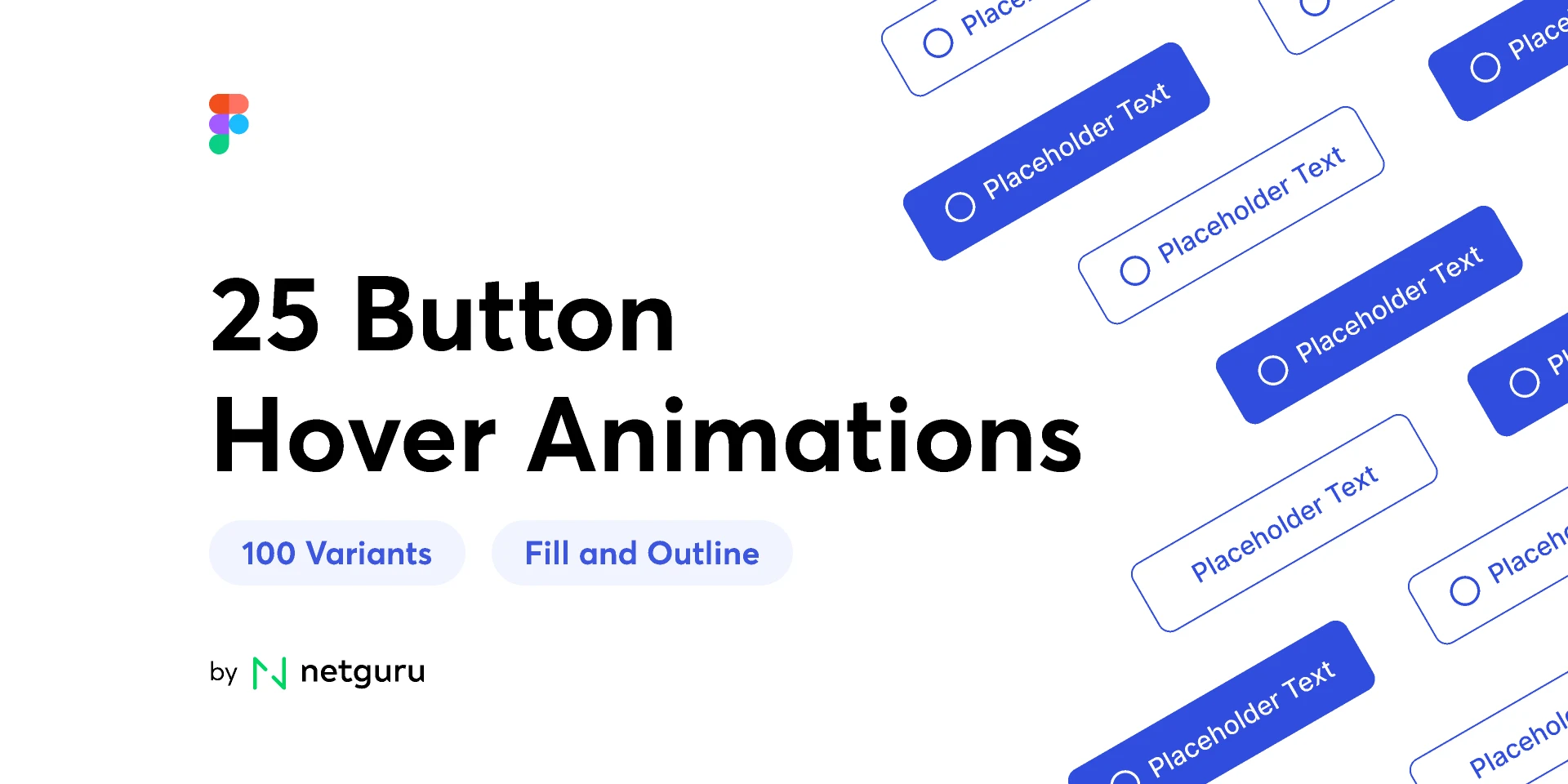 25 Button Hover Animations for Figma and Adobe XD