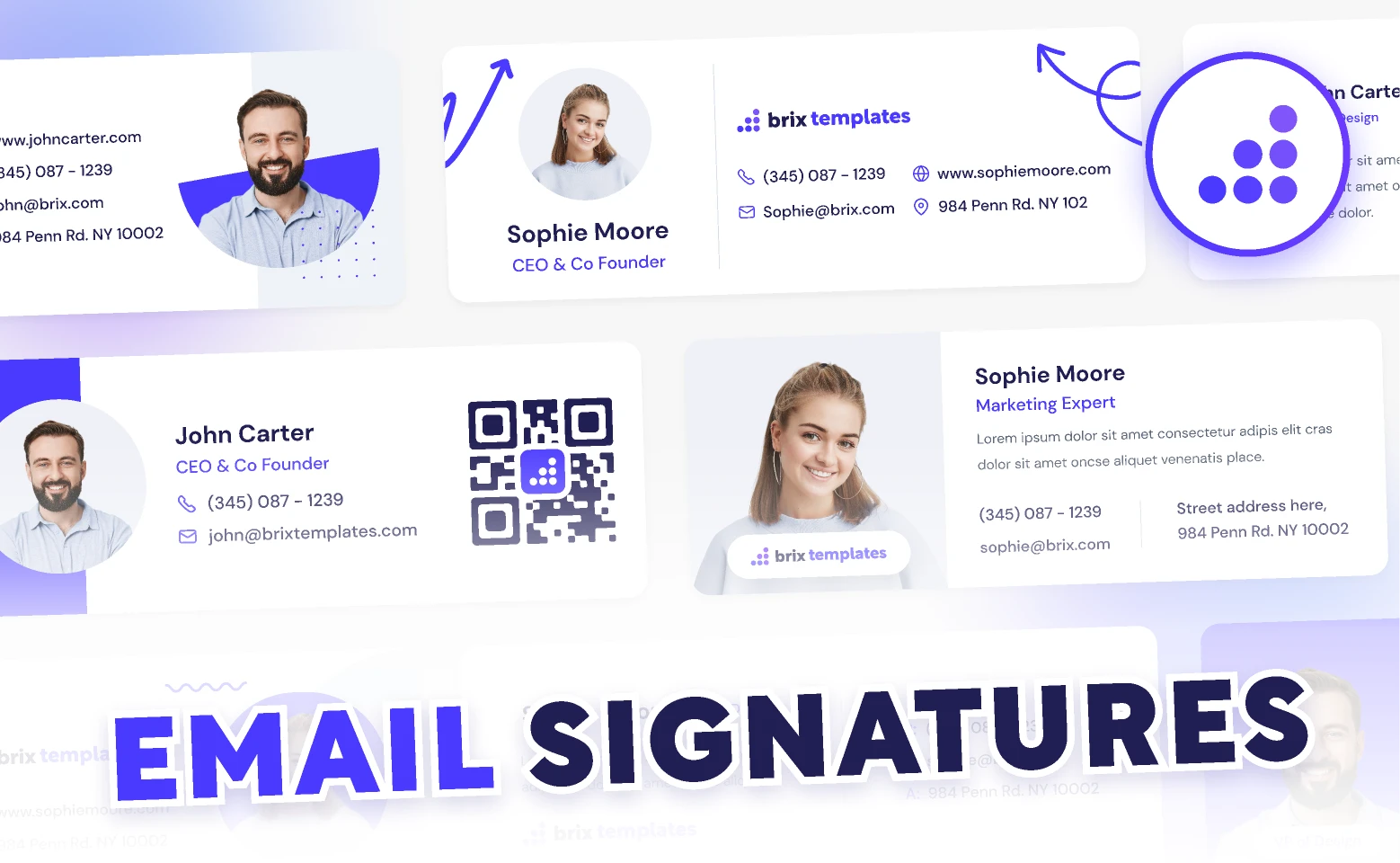 25+ Email Signatures | BRIX Templates - Cloneables for Figma and Adobe XD