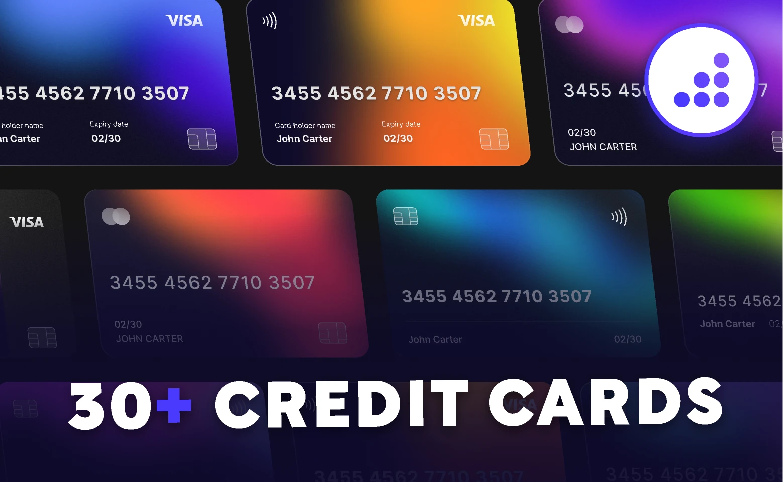 30+ Credit Card Designs | BRIX Templates for Figma and Adobe XD
