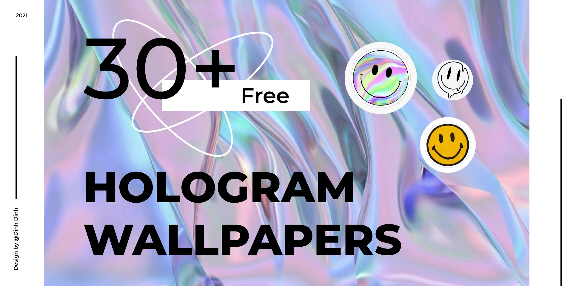 30+ Hologram Wallpapers for Figma and Adobe XD