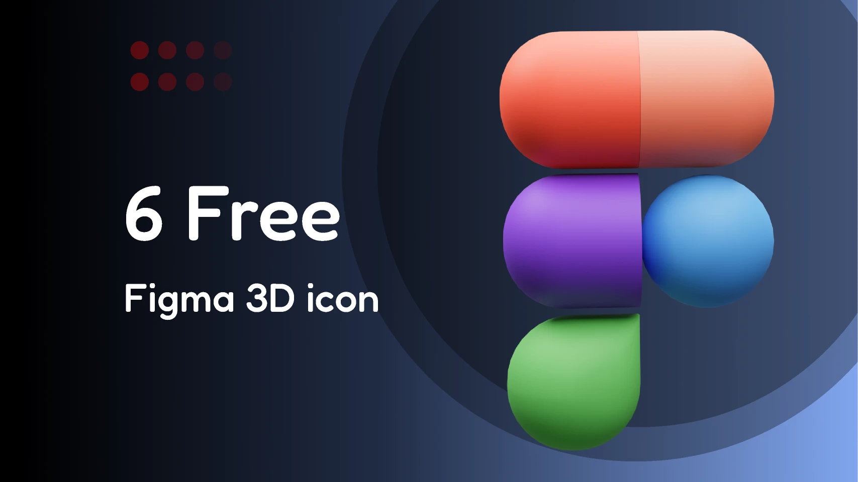 3D Figma icon for Figma and Adobe XD