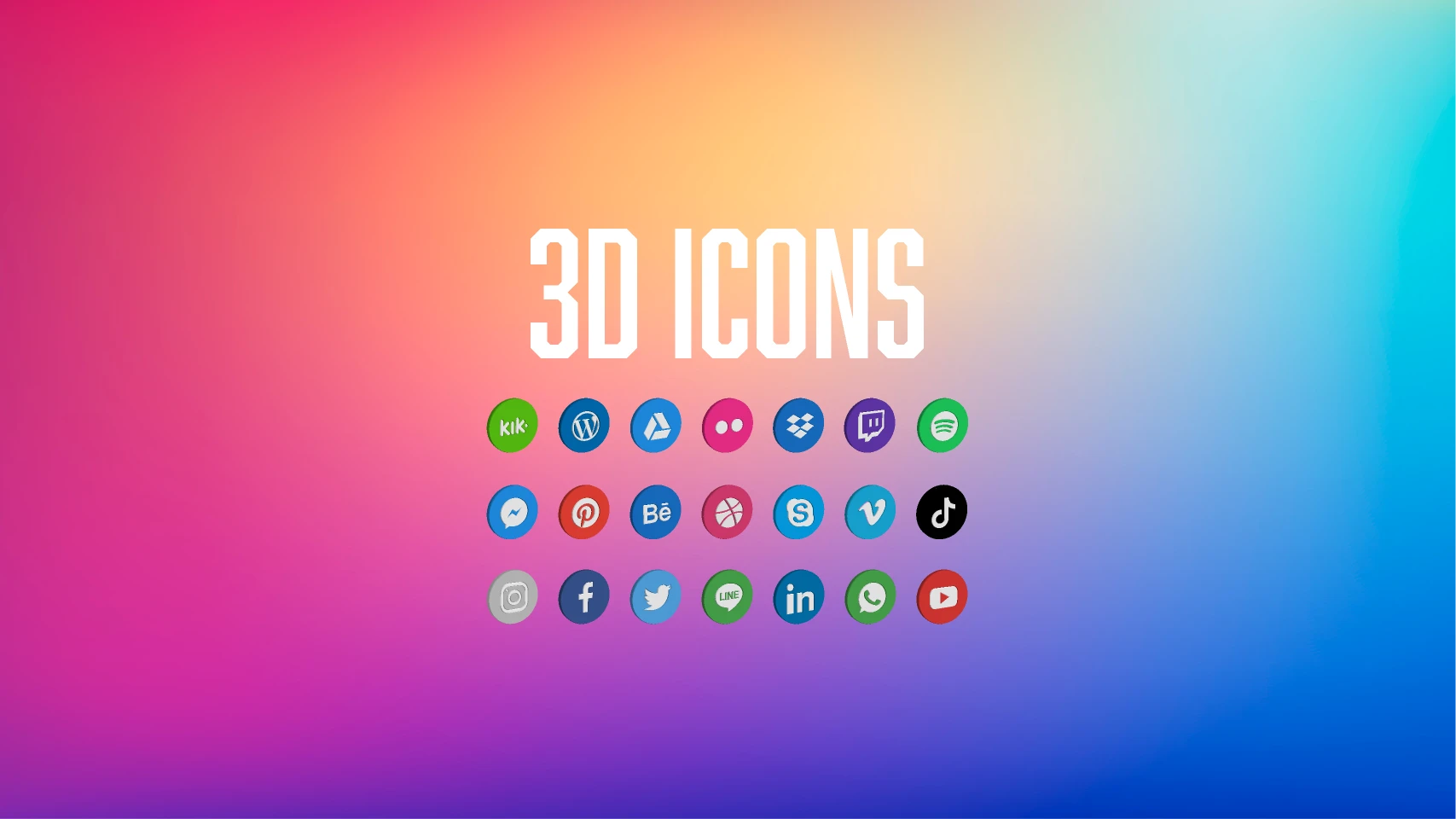 3d Icons for Figma and Adobe XD