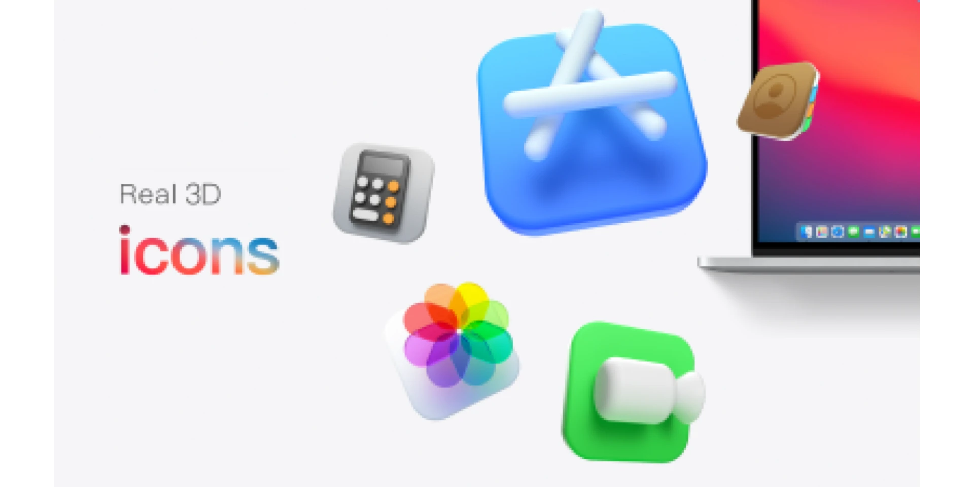 3D IOS App Icons for Figma and Adobe XD