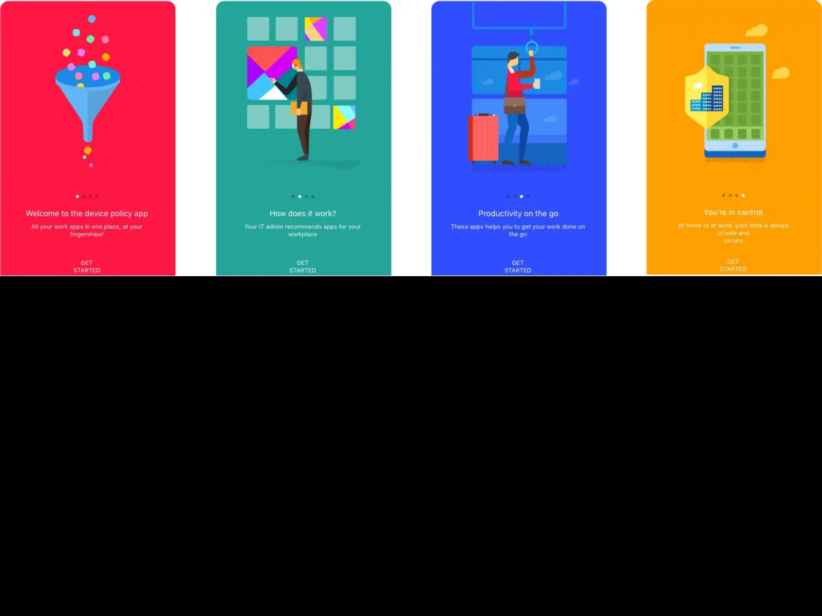 4 Onboarding Illustrations  - Free Figma Template