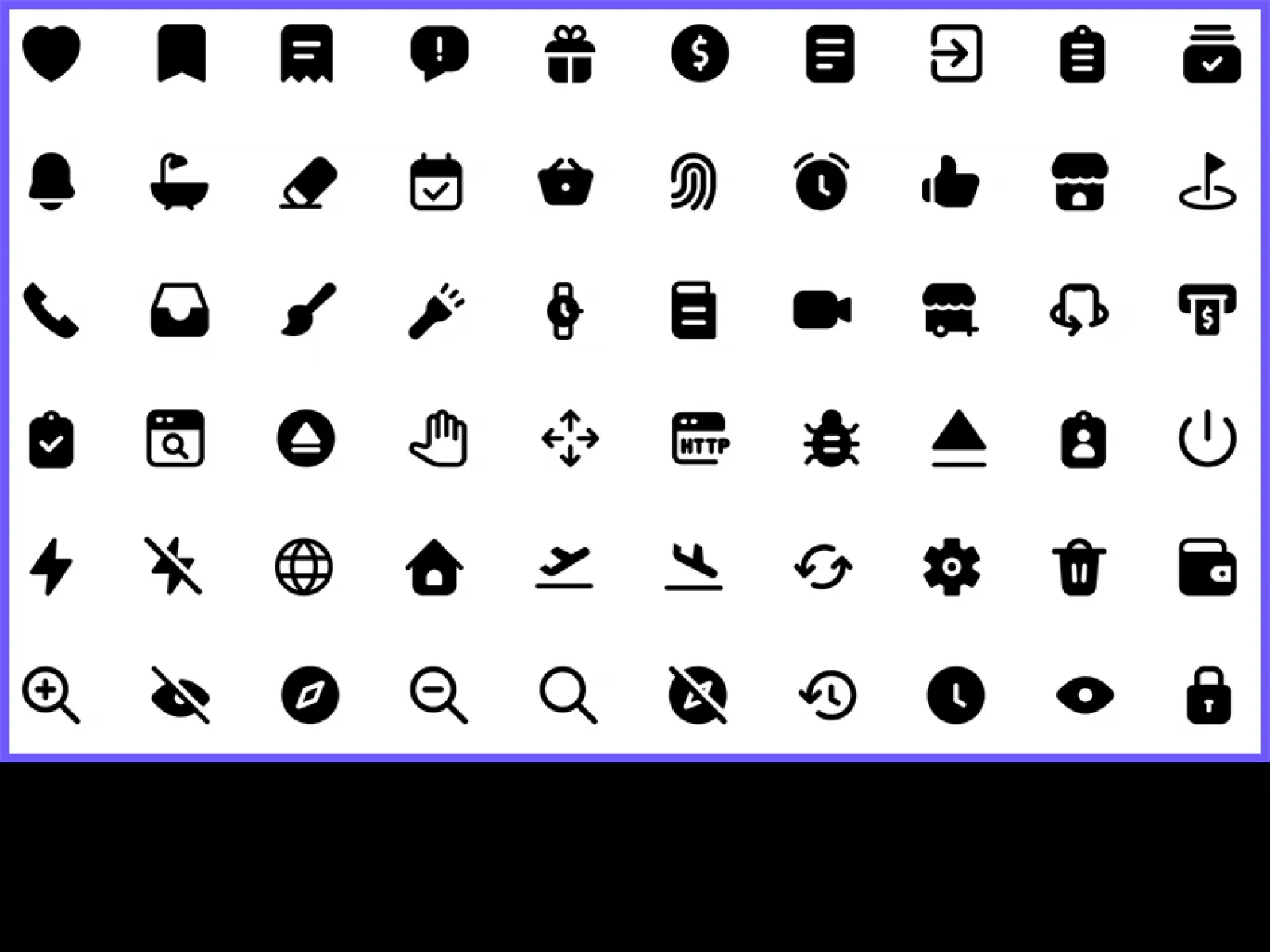 400+ Filled Icons Pack  - Free Figma Template