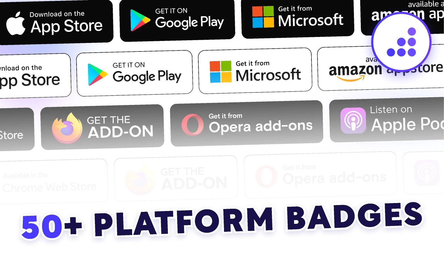 50+ Download Platform Badges | BRIX Templates for Figma and Adobe XD