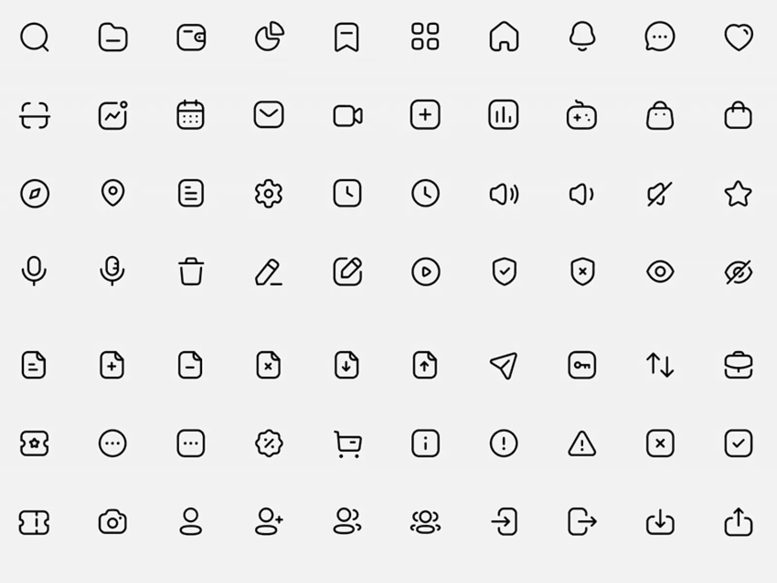 600+ Essential Icons  - Free Figma Template