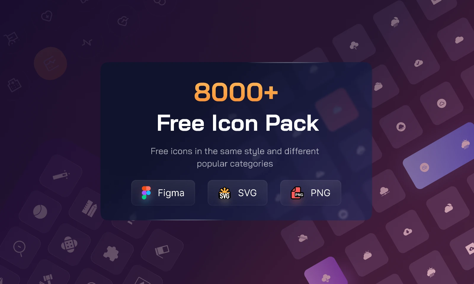 8000+ Free Icon & Pack for Figma and Adobe XD
