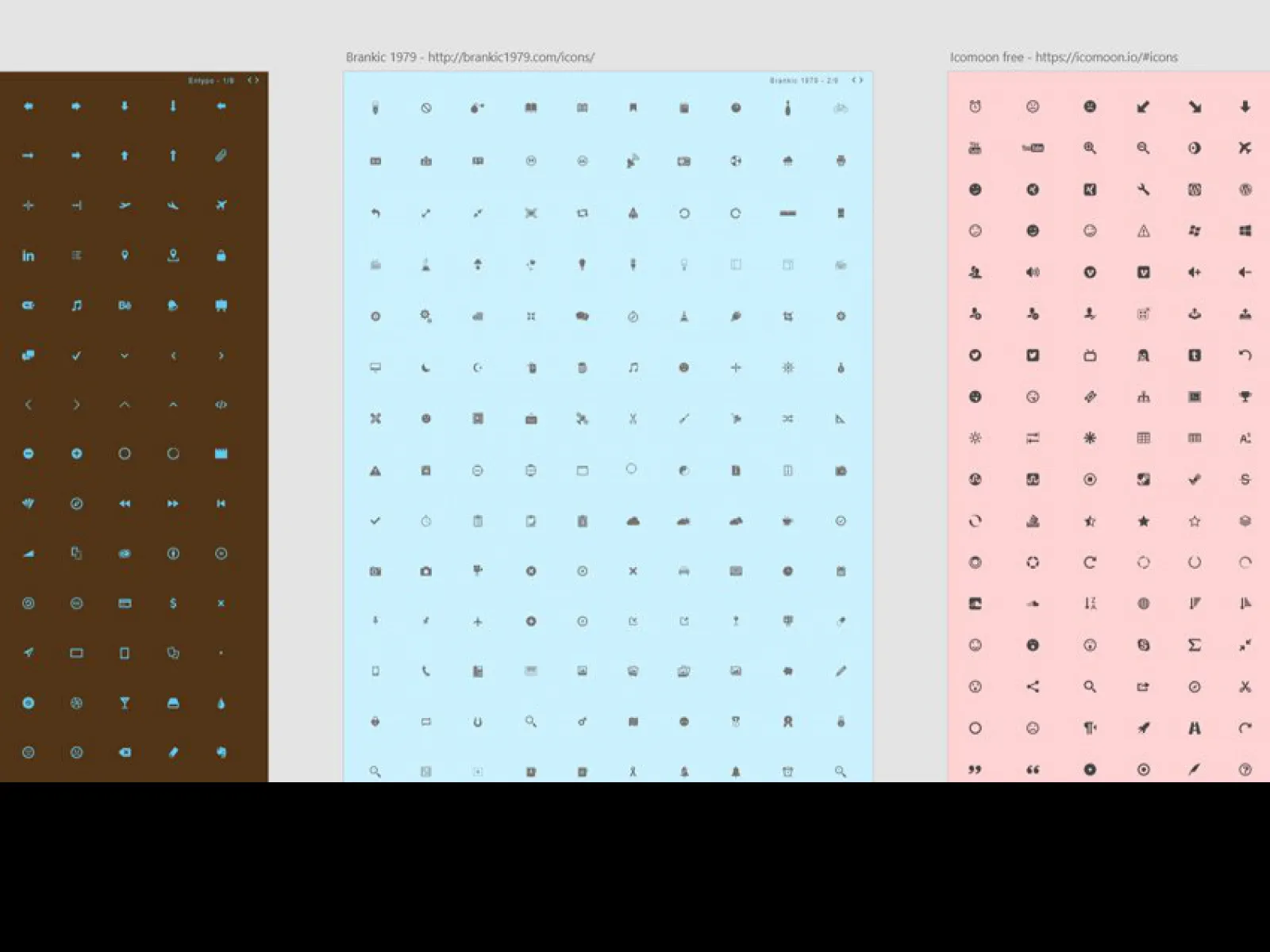 9 Free Icon Sets for Xd  - Free Figma Template