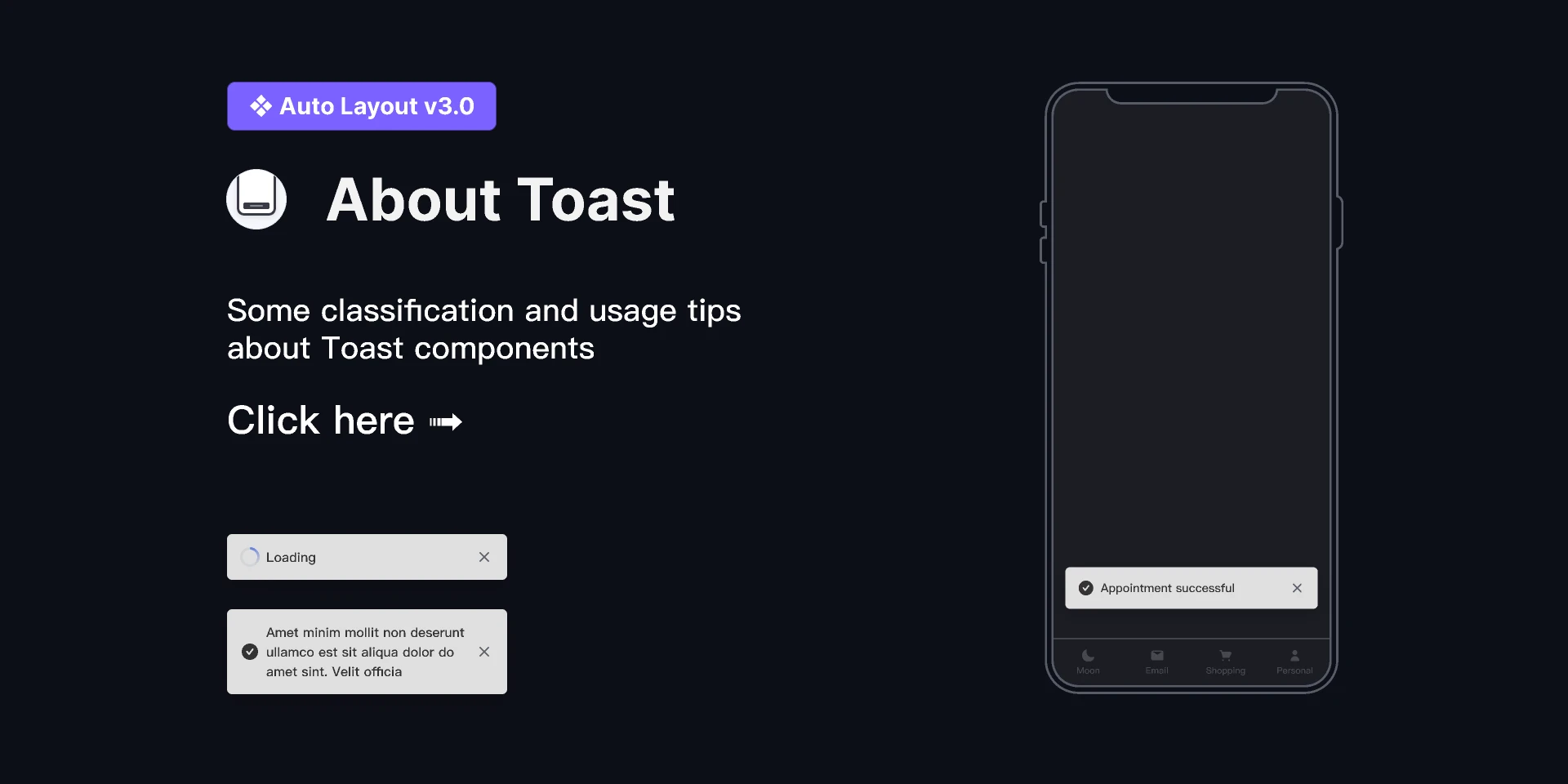 About Toast  for Figma and Adobe XD