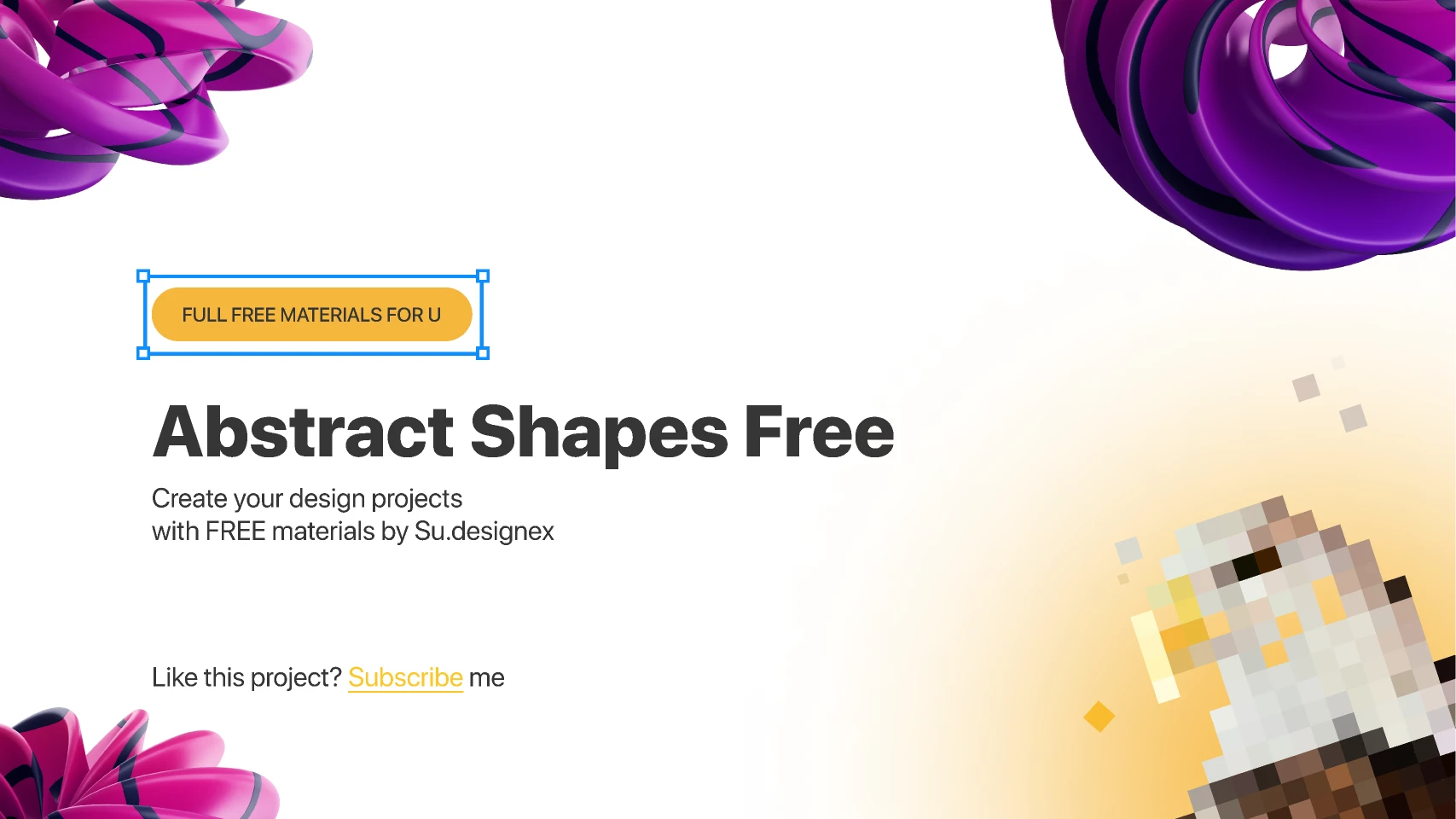 Abstract Shapes Free (Community) for Figma and Adobe XD