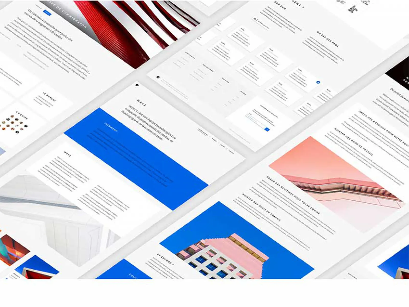 Agency Web Template UI Kit  - Free Figma Template