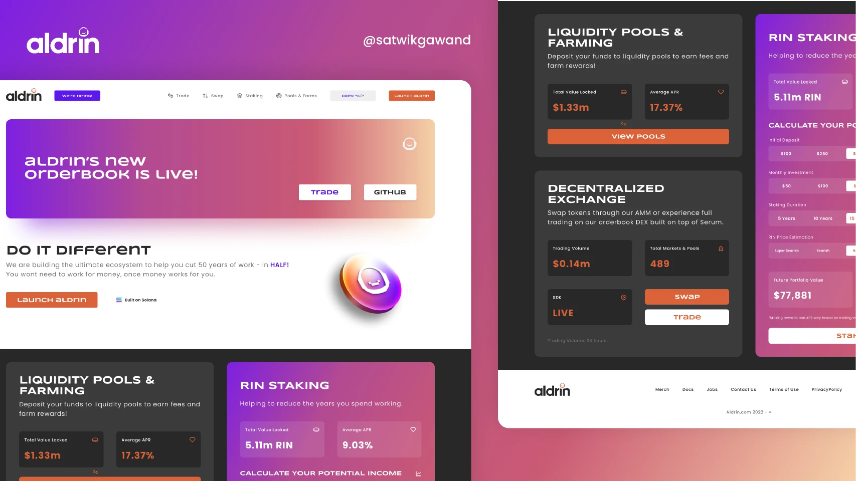 Aldrin Redesign for Figma and Adobe XD