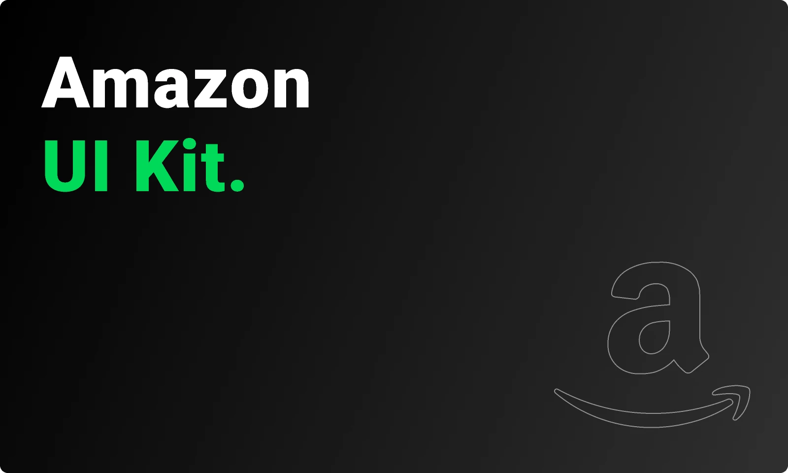 Amazon UI Kit for Figma and Adobe XD
