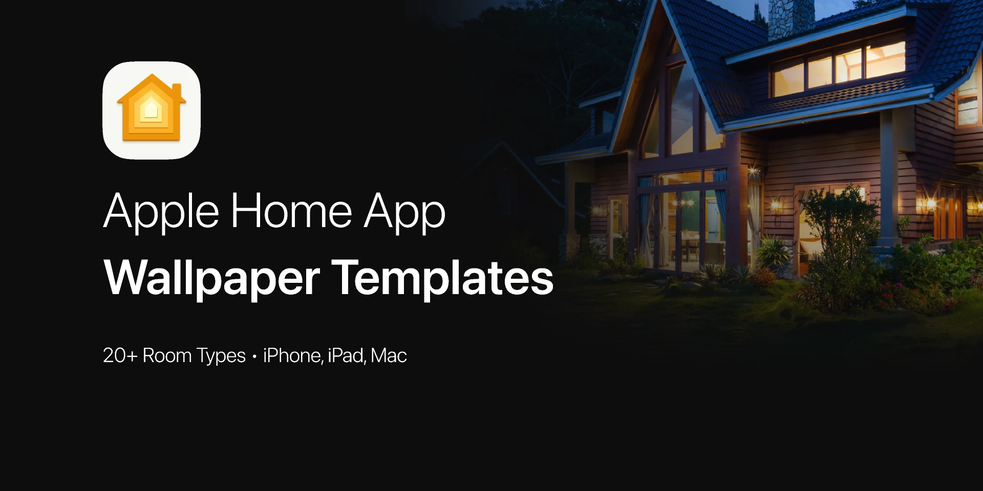 Apple Home App Wallpaper Templates for Figma and Adobe XD