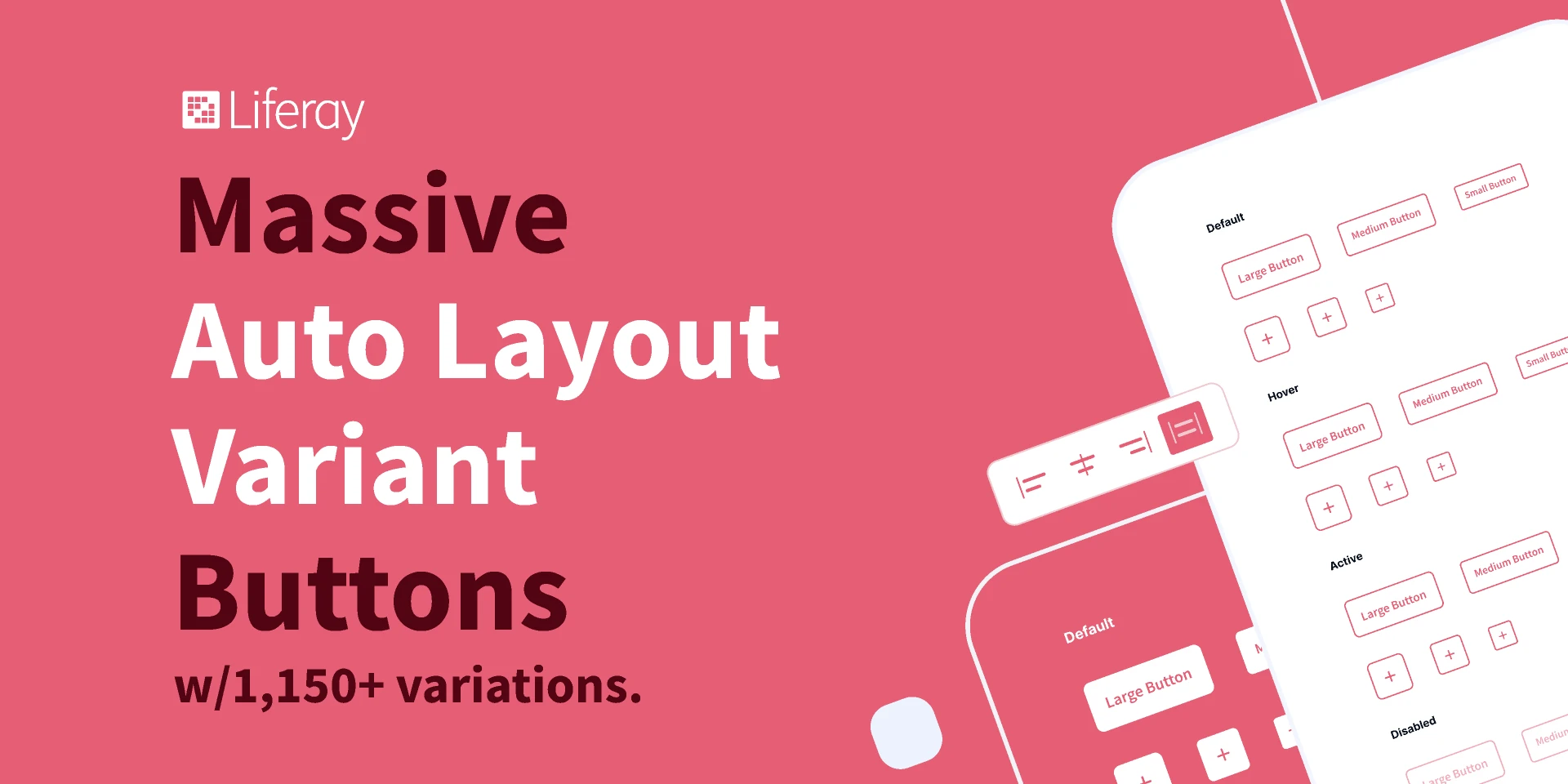 Auto Layout Button Variants  Kit for Figma and Adobe XD