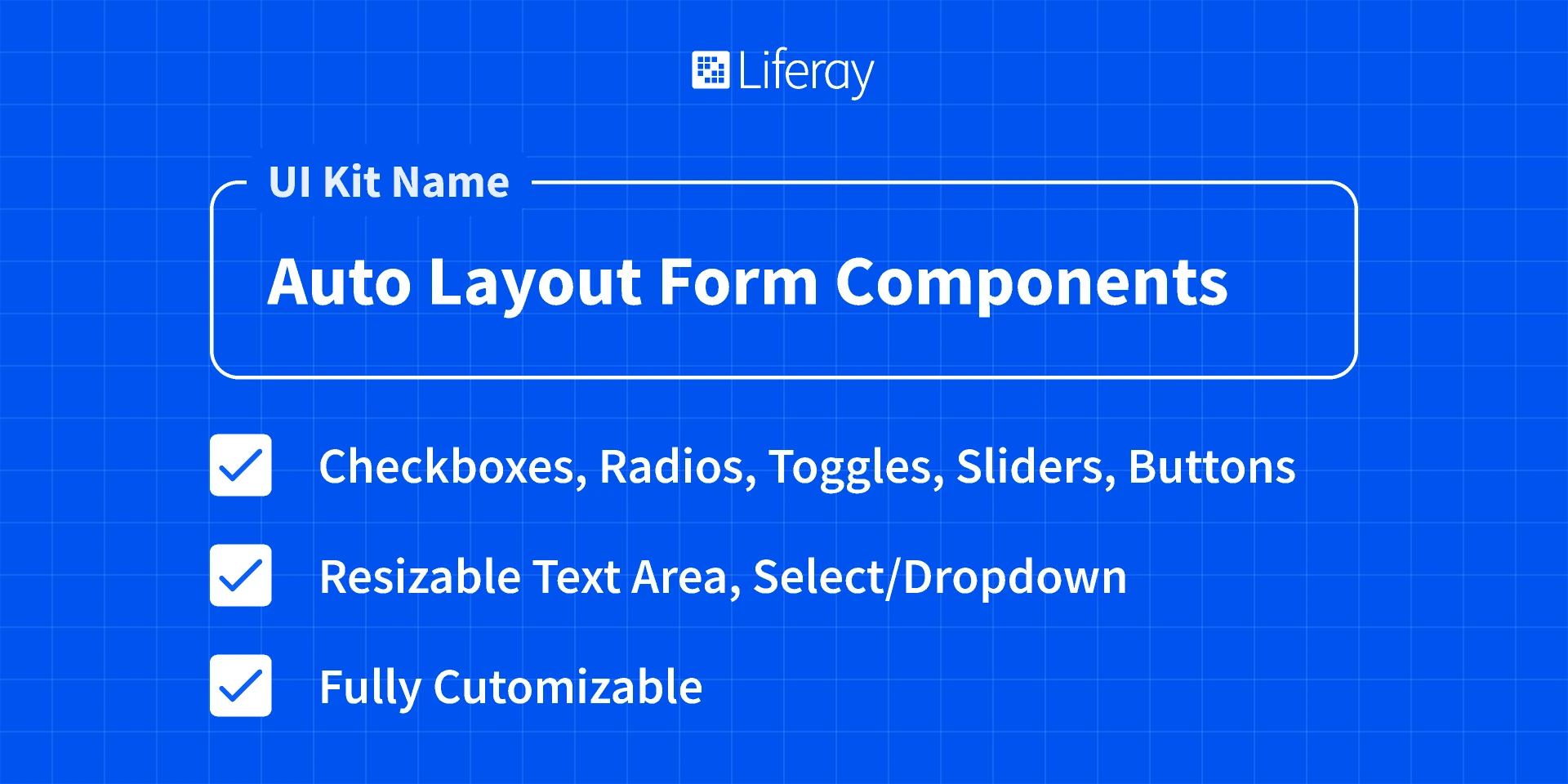 Auto Layout Form Components for Figma and Adobe XD