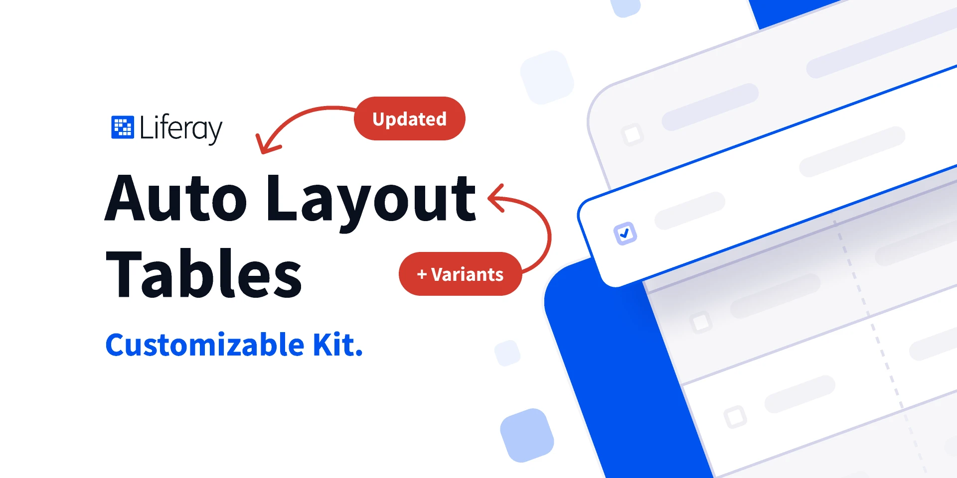 Auto Layout Tables  Kit for Figma and Adobe XD