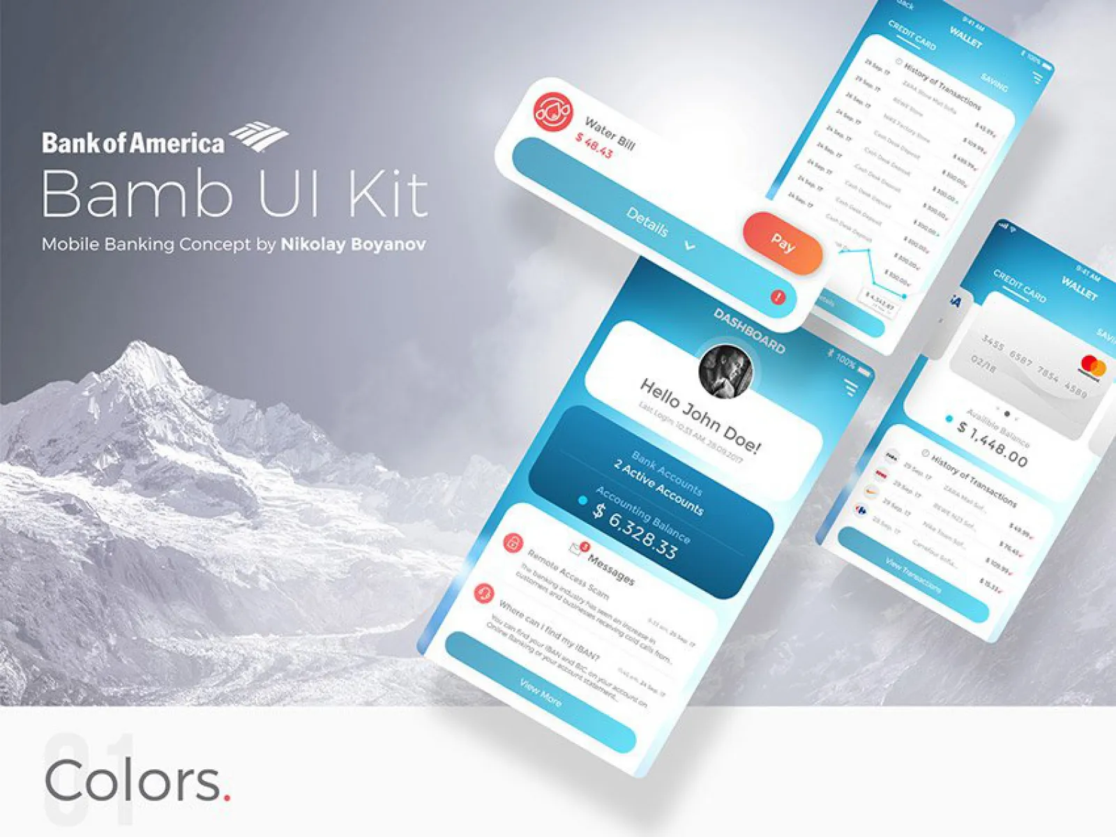 Bamb UI Kit App Design  - Free Figma Template
