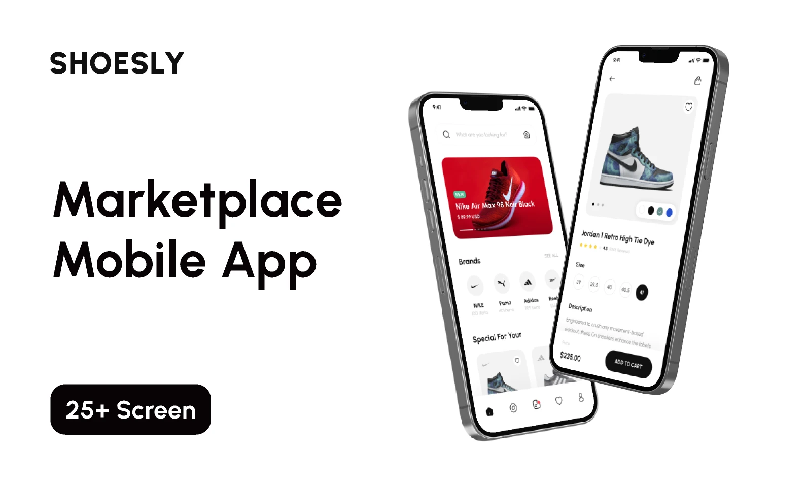 Brand Marketplace App - Pickolab for Figma and Adobe XD
