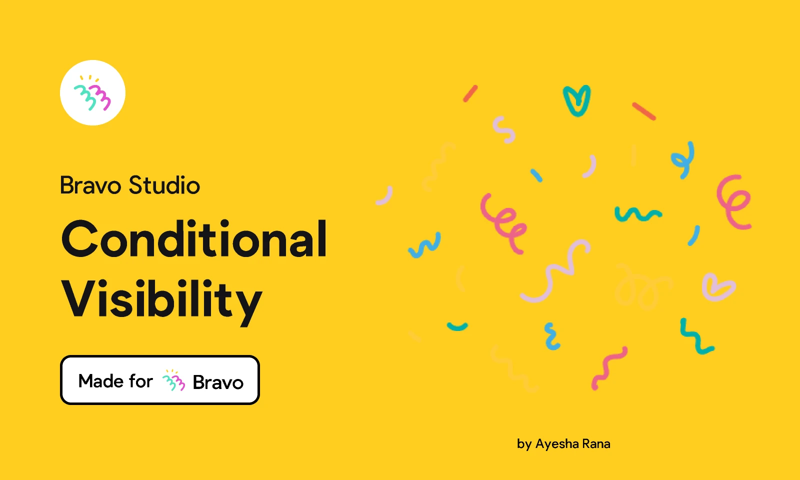 Bravo Sample: Conditional Visibility for Figma and Adobe XD