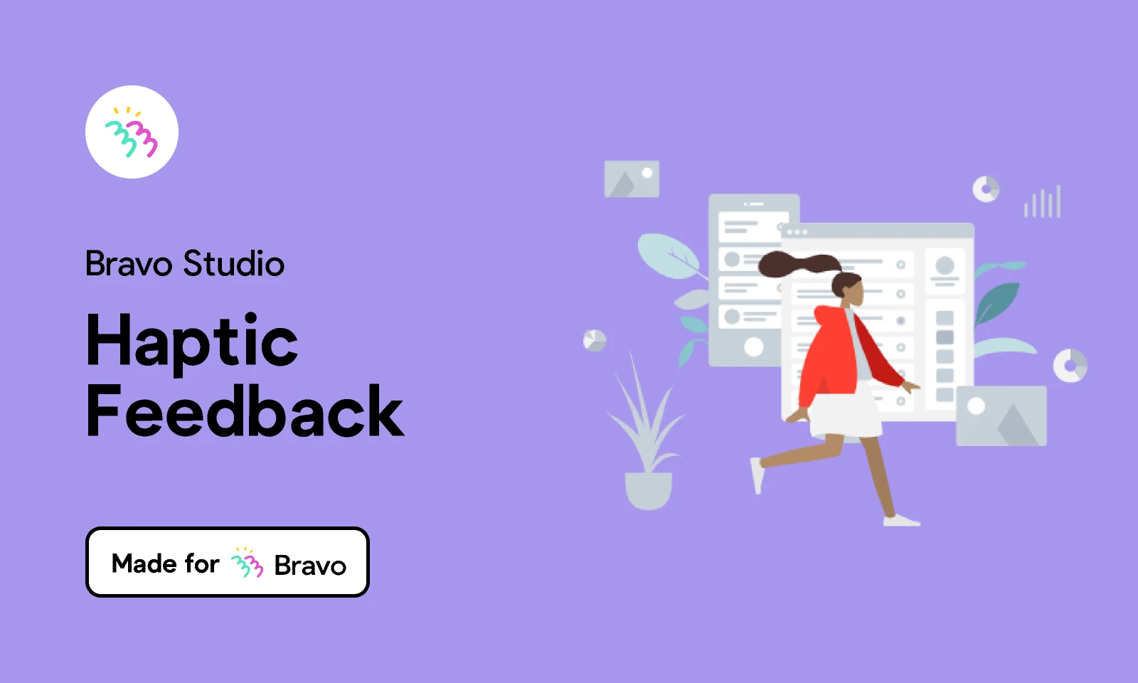 Bravo Sample: Haptic Feedback (buzz) for Figma and Adobe XD