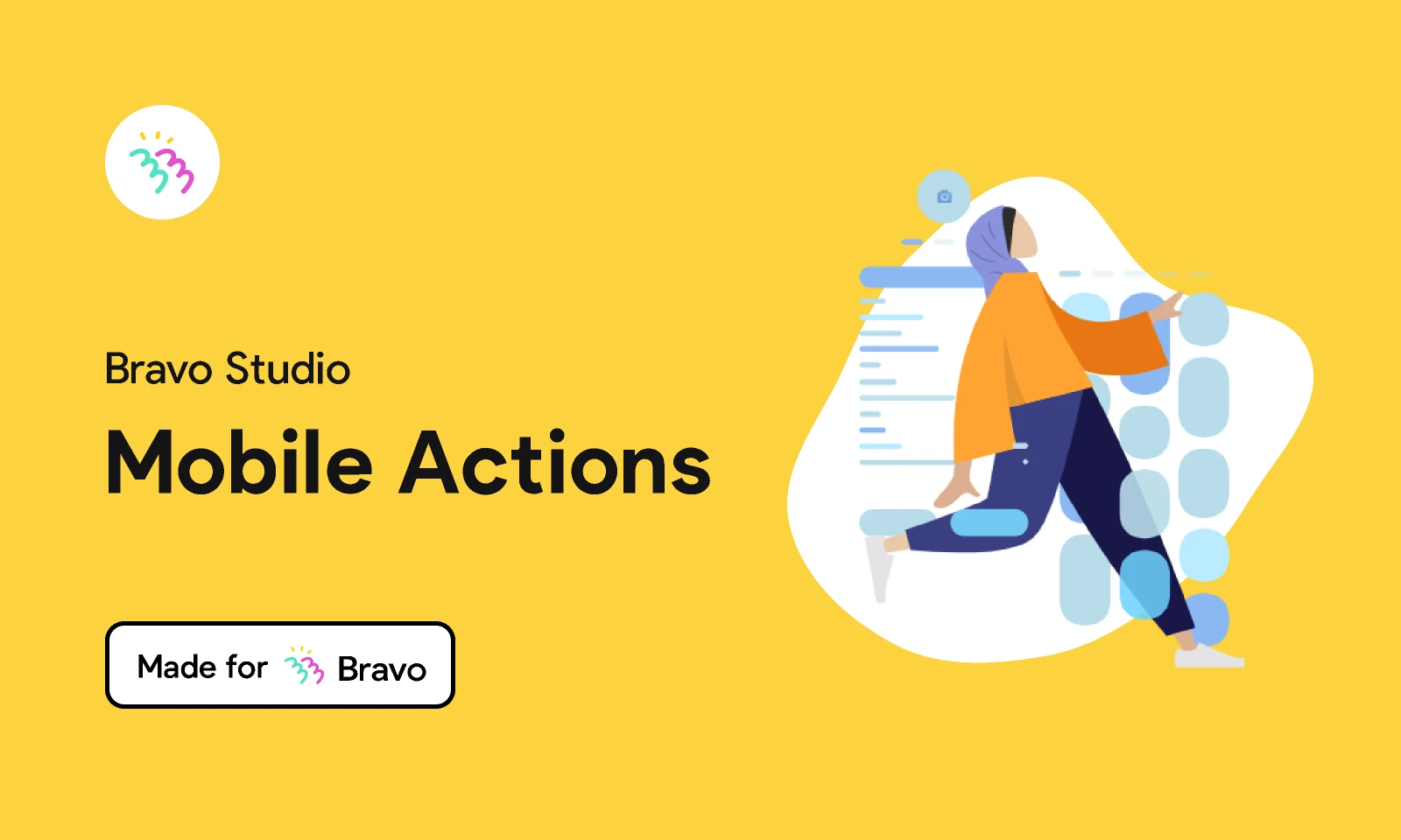 Bravo Sample: Mobile Actions for Figma and Adobe XD