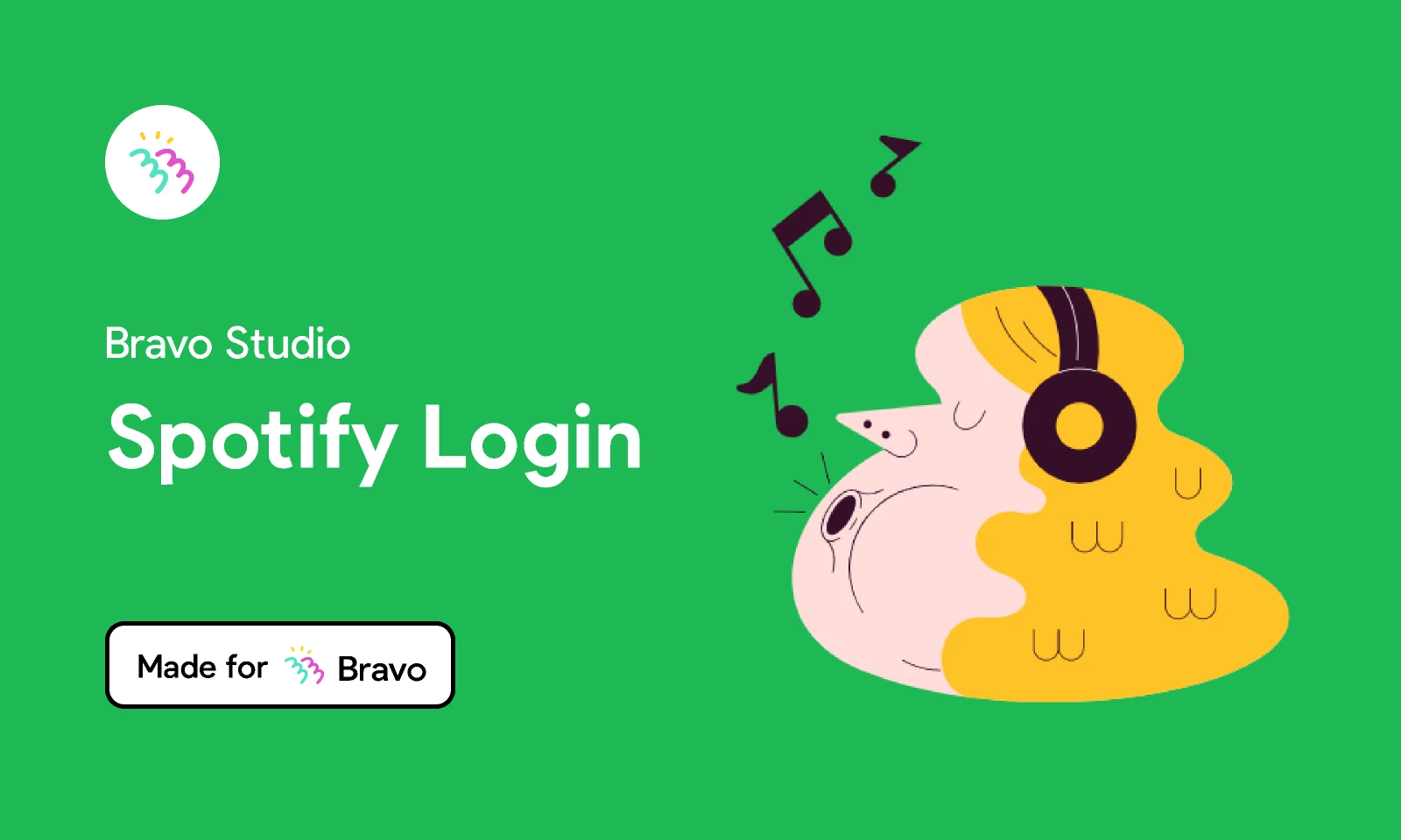 Bravo Sample: Spotify login with OAuth2.0 for Figma and Adobe XD