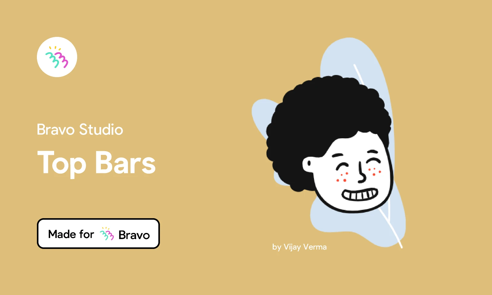 Bravo Sample: Top Bars for Figma and Adobe XD