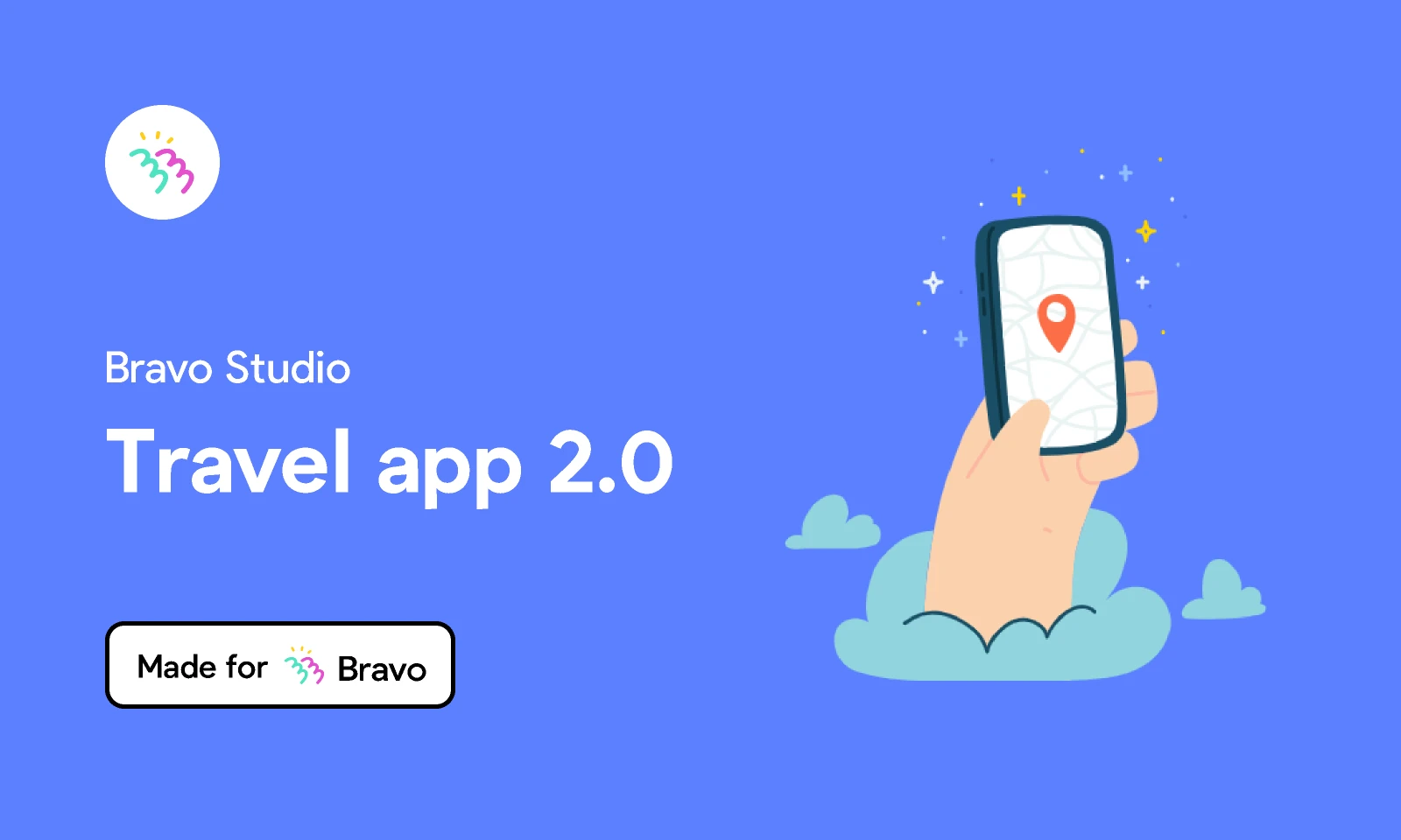 Bravo sample: Travel app 2.0 for Figma and Adobe XD