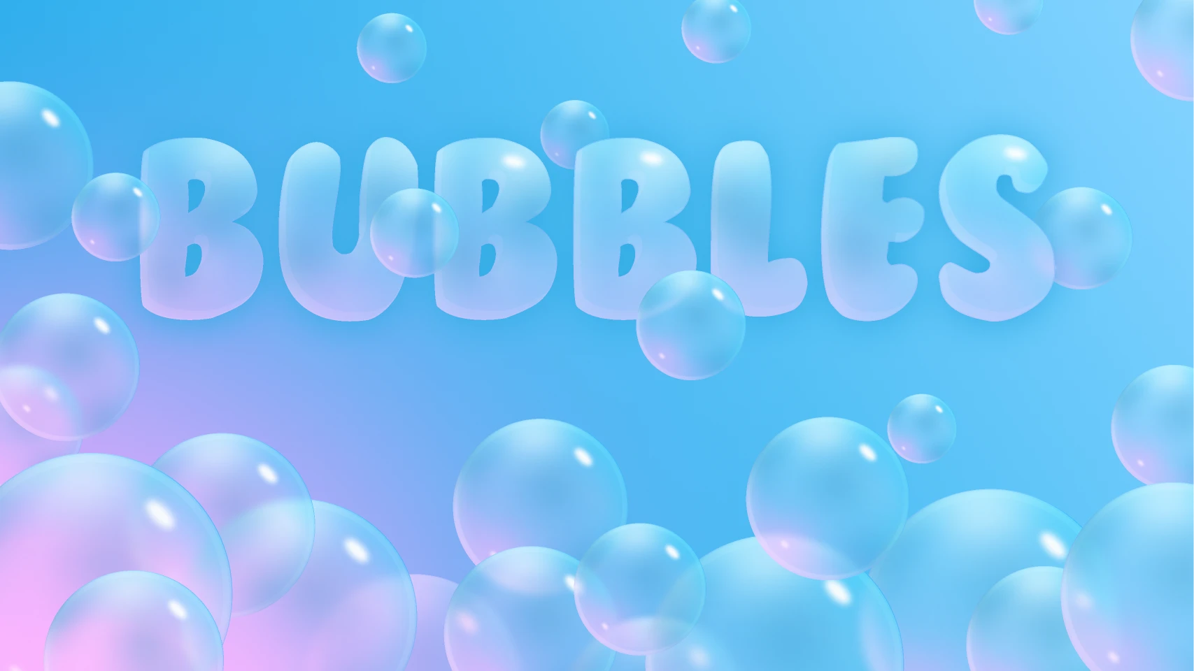 Bubbles Vector BG [FREE] for Figma and Adobe XD