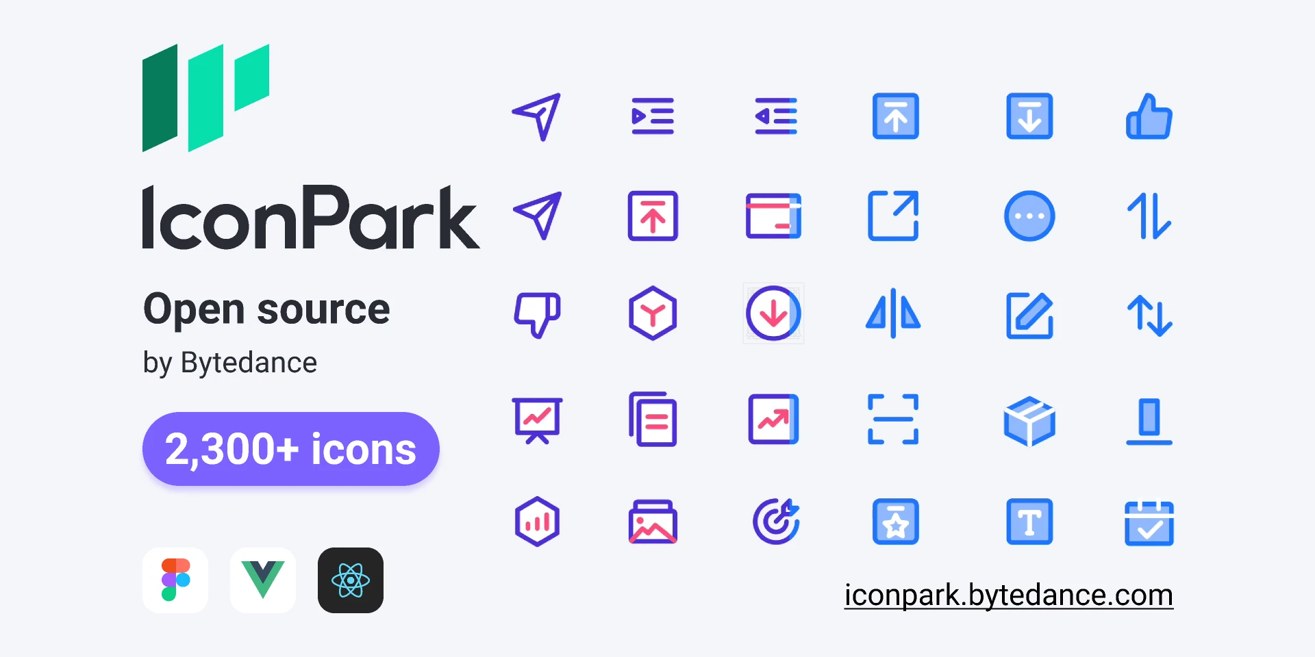 Byte Dance Icons Open Source(Outlined Version) for Figma and Adobe XD