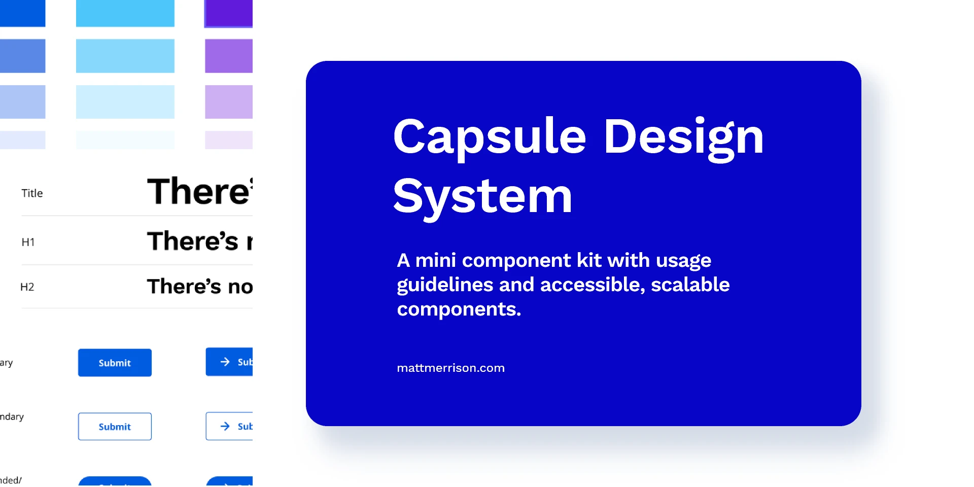 Capsule Design System v1.0 for Figma and Adobe XD
