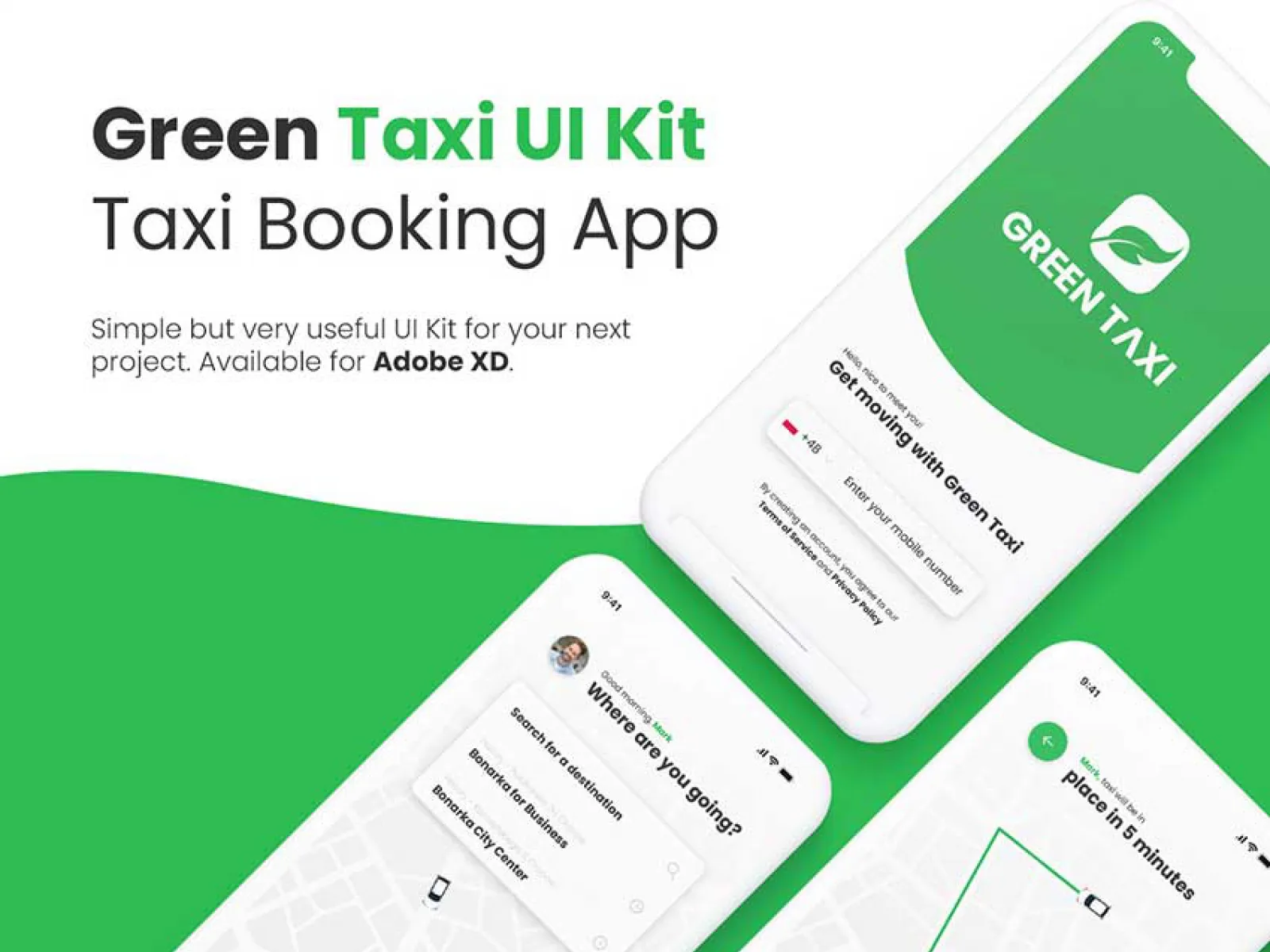 Car Booking App  - Free Figma Template