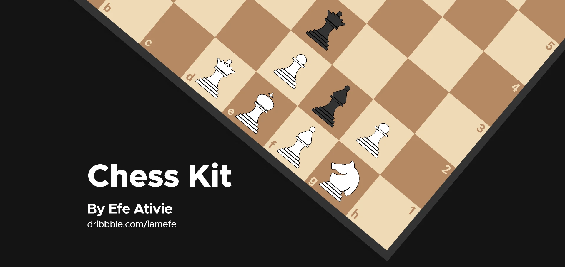 Chess kit for Figma and Adobe XD