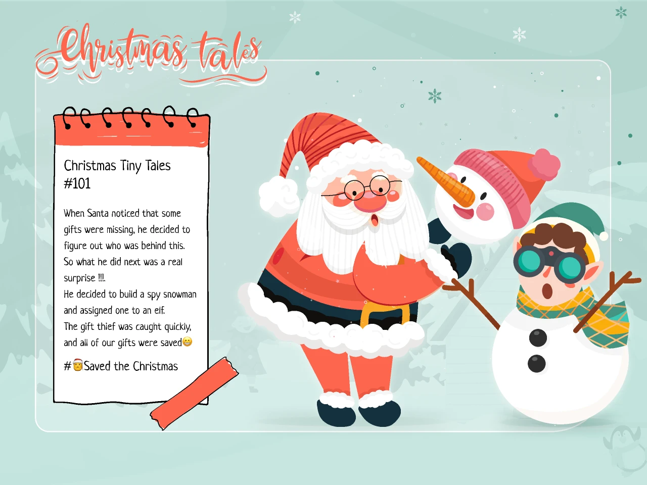 Christmas Tales for Figma and Adobe XD