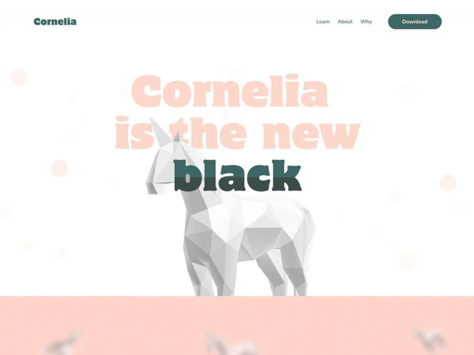 Clean Minimal Web Design  - Free Figma Template
