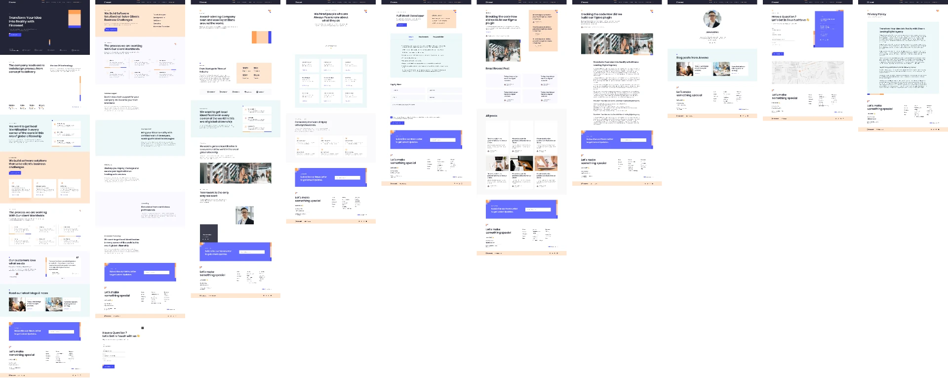 Client-First Template 3 for Figma and Adobe XD