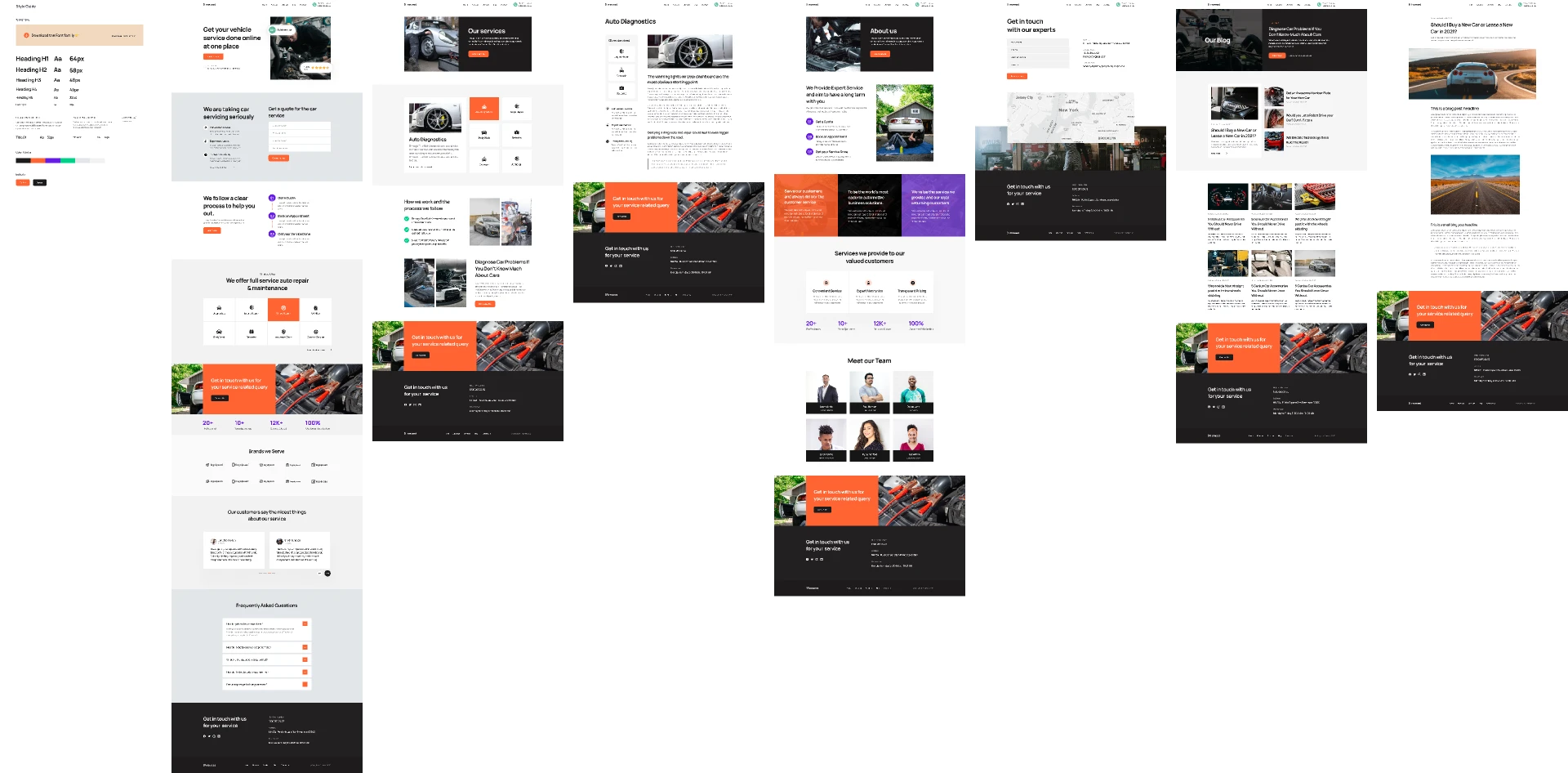 Client-First Template 6 for Figma and Adobe XD