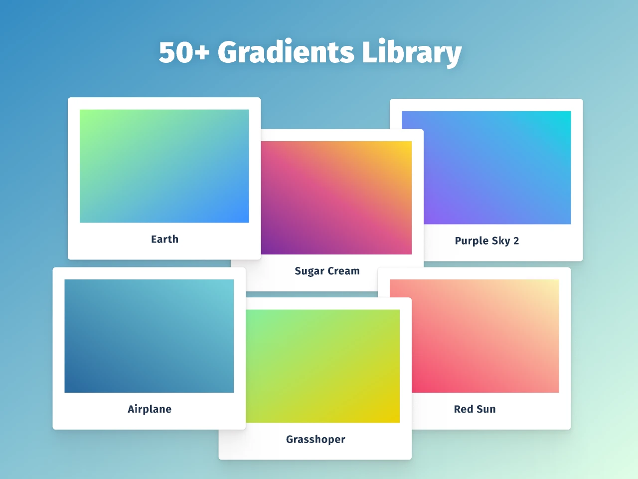 Collection of Gradients for Figma and Adobe XD