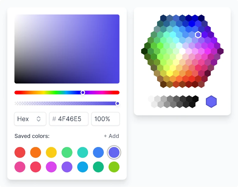 Color Picker for Figma and Adobe XD