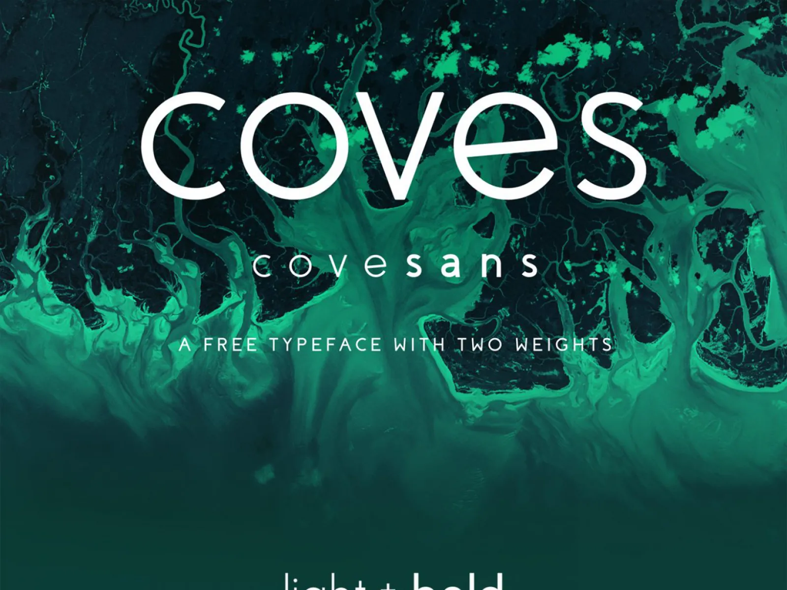Coves Free Typeface  - Free Figma Template